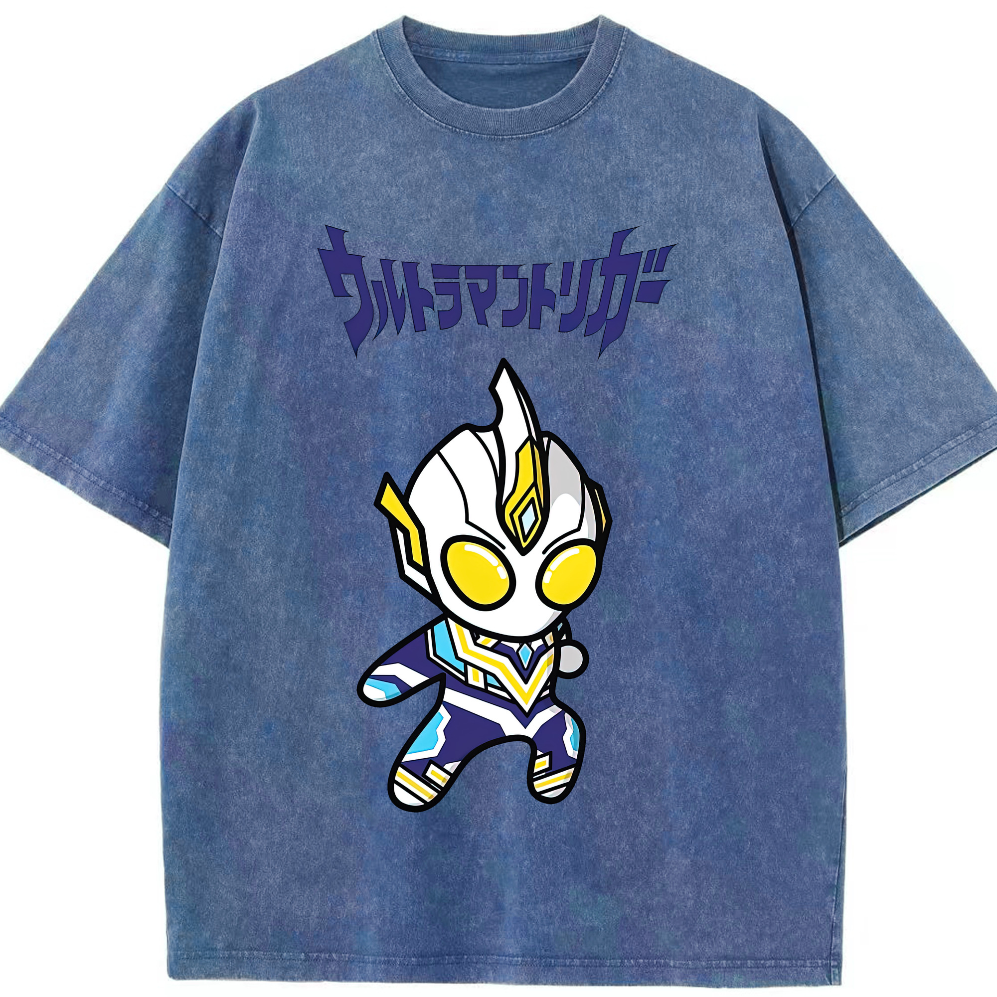 （画像用） ウルトラマン Ultraman 綿100% ヴィンテージ風 半袖Tシャツ（フロントプリント）