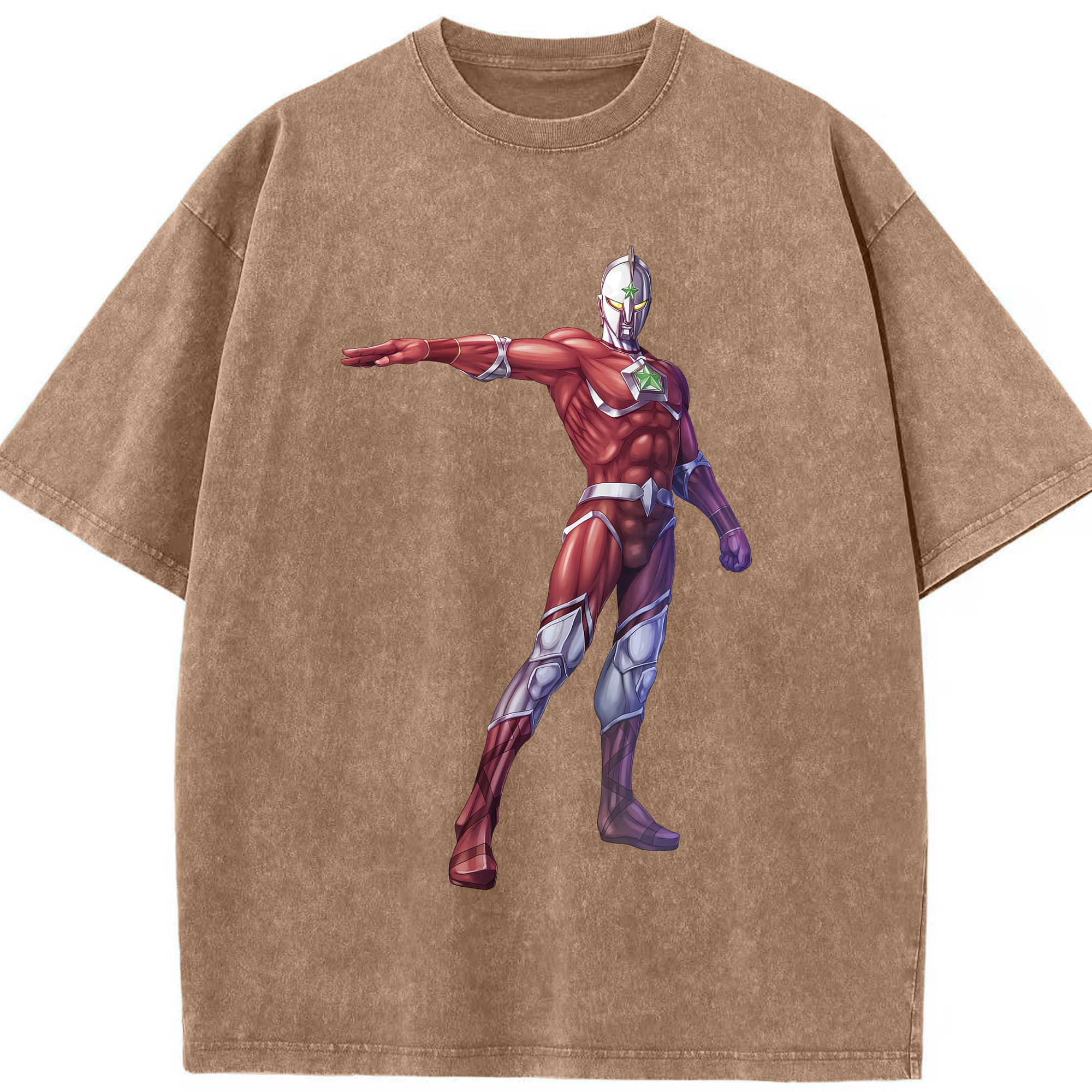 ウルトラマン Ultraman 綿100% ヴィンテージ風 半袖Tシャツ（フロントプリント）