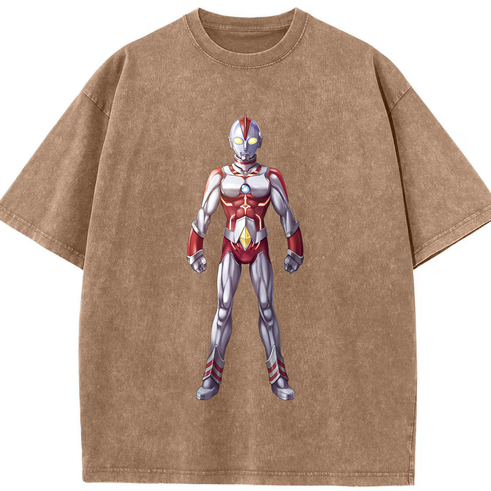 ウルトラマン Ultraman 綿100% ヴィンテージ風 半袖Tシャツ（フロントプリント）