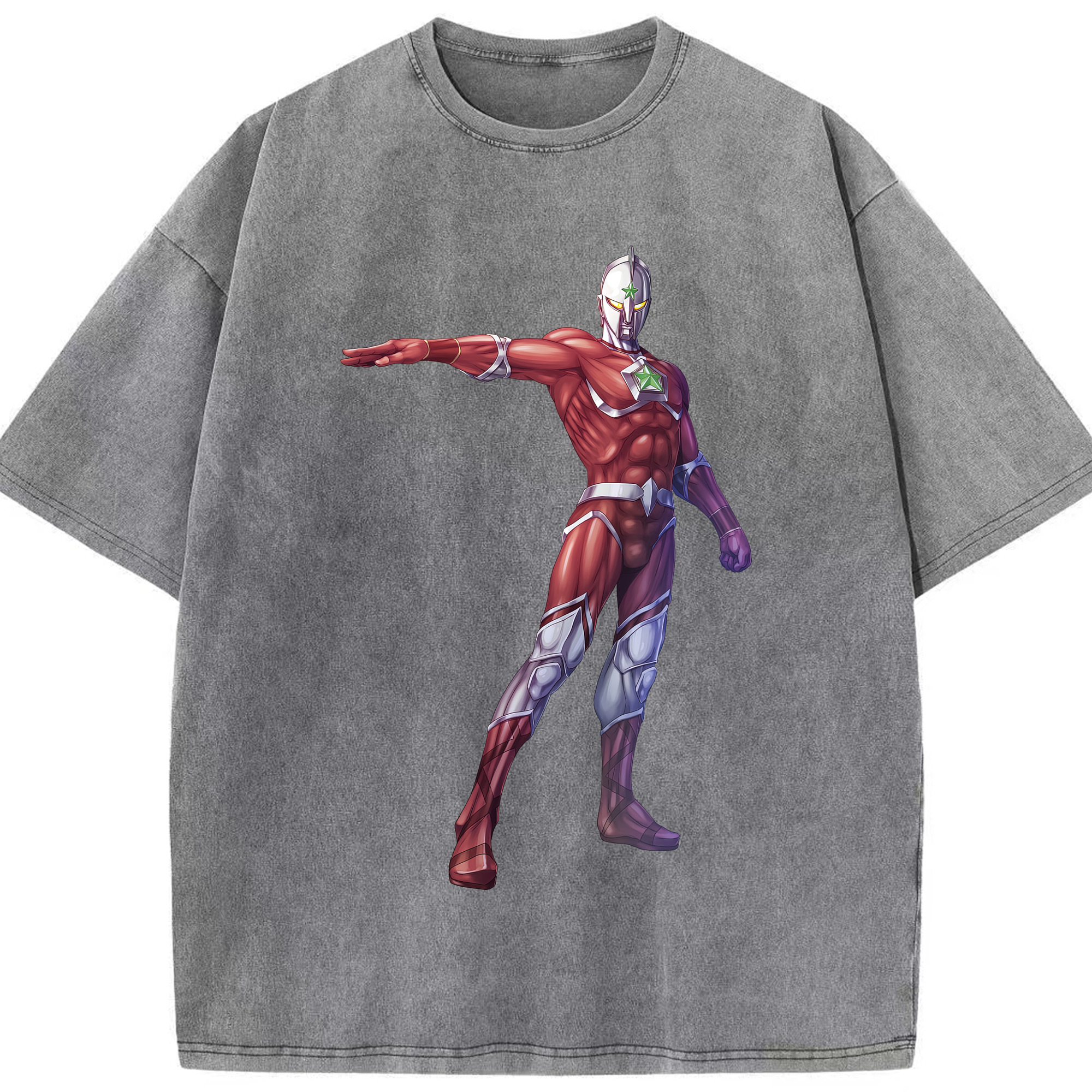 ウルトラマン Ultraman 綿100% ヴィンテージ風 半袖Tシャツ（フロントプリント）