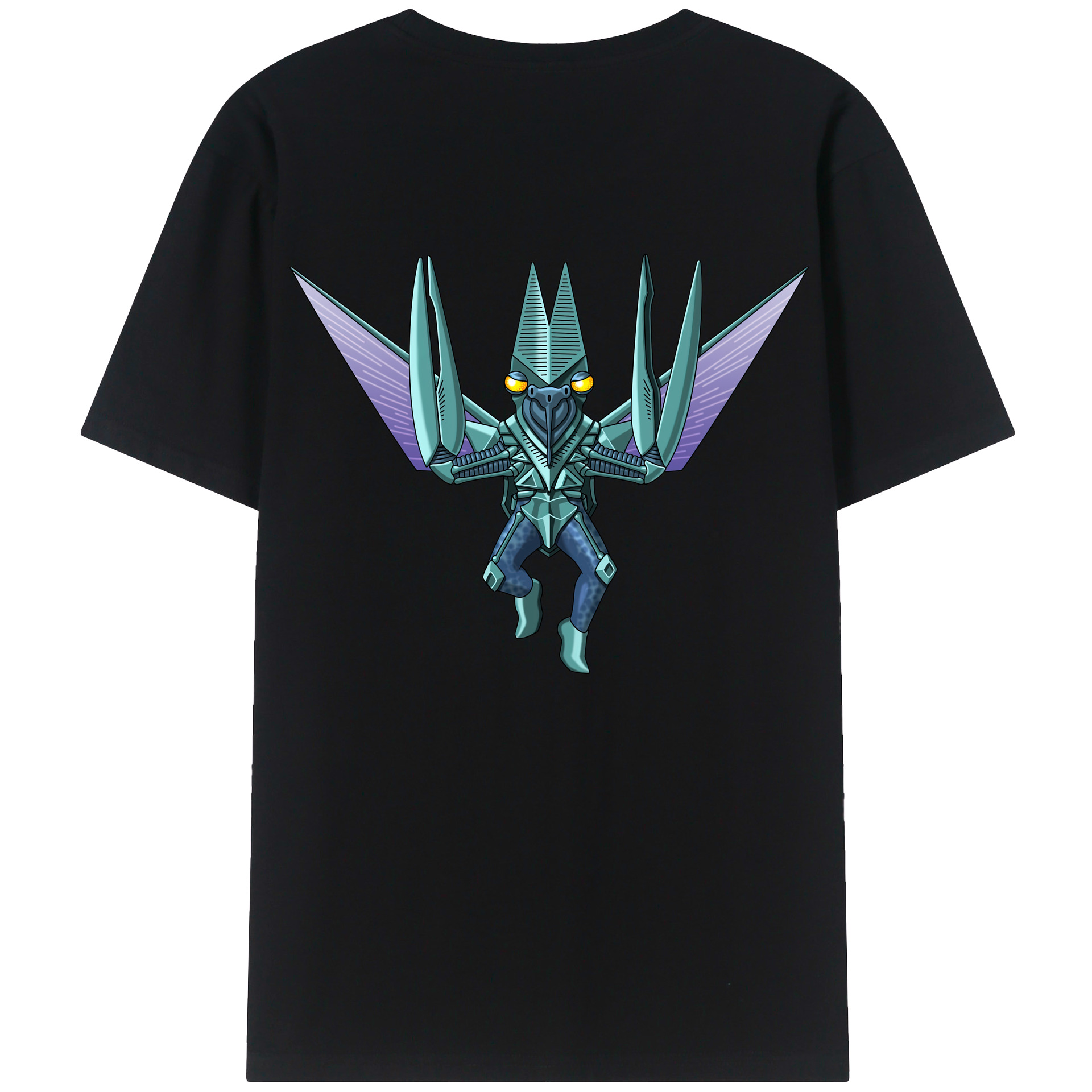 ウルトラマン Ultraman 綿100％ メンズ半袖Tシャツ（バックプリント） 通気性