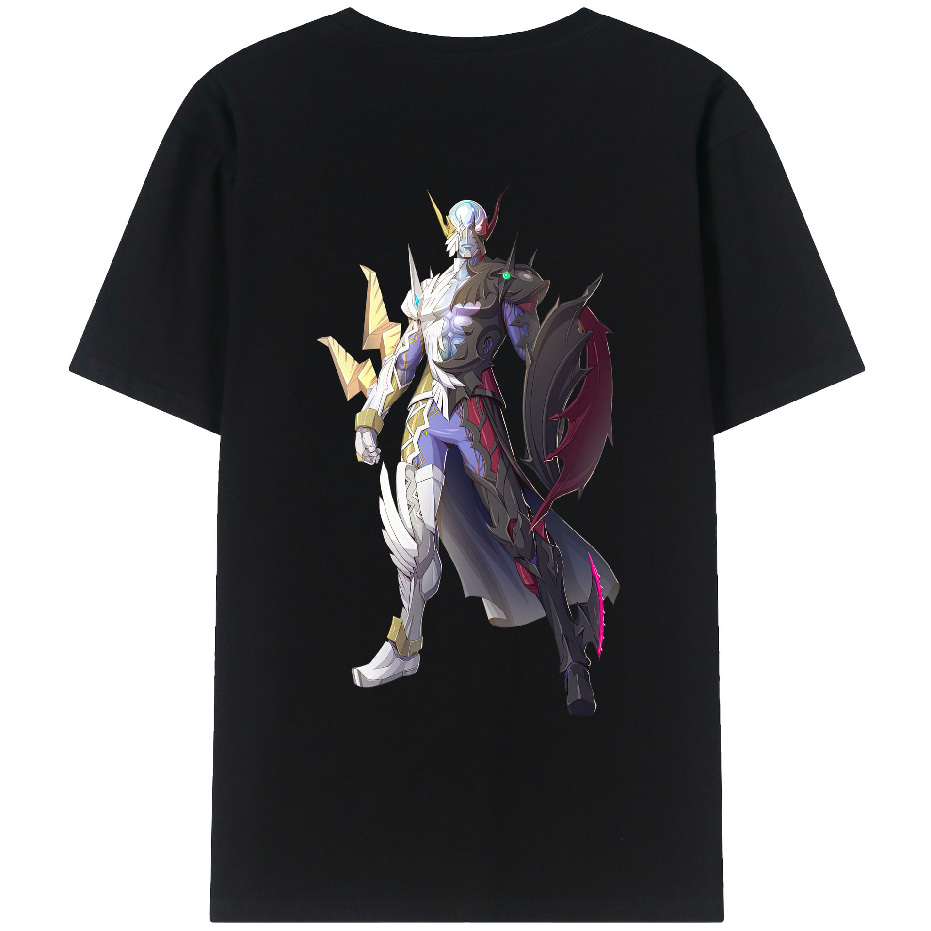 （画像用） ウルトラマン Ultraman 綿100％ メンズ半袖Tシャツ（バックプリント） 通気性