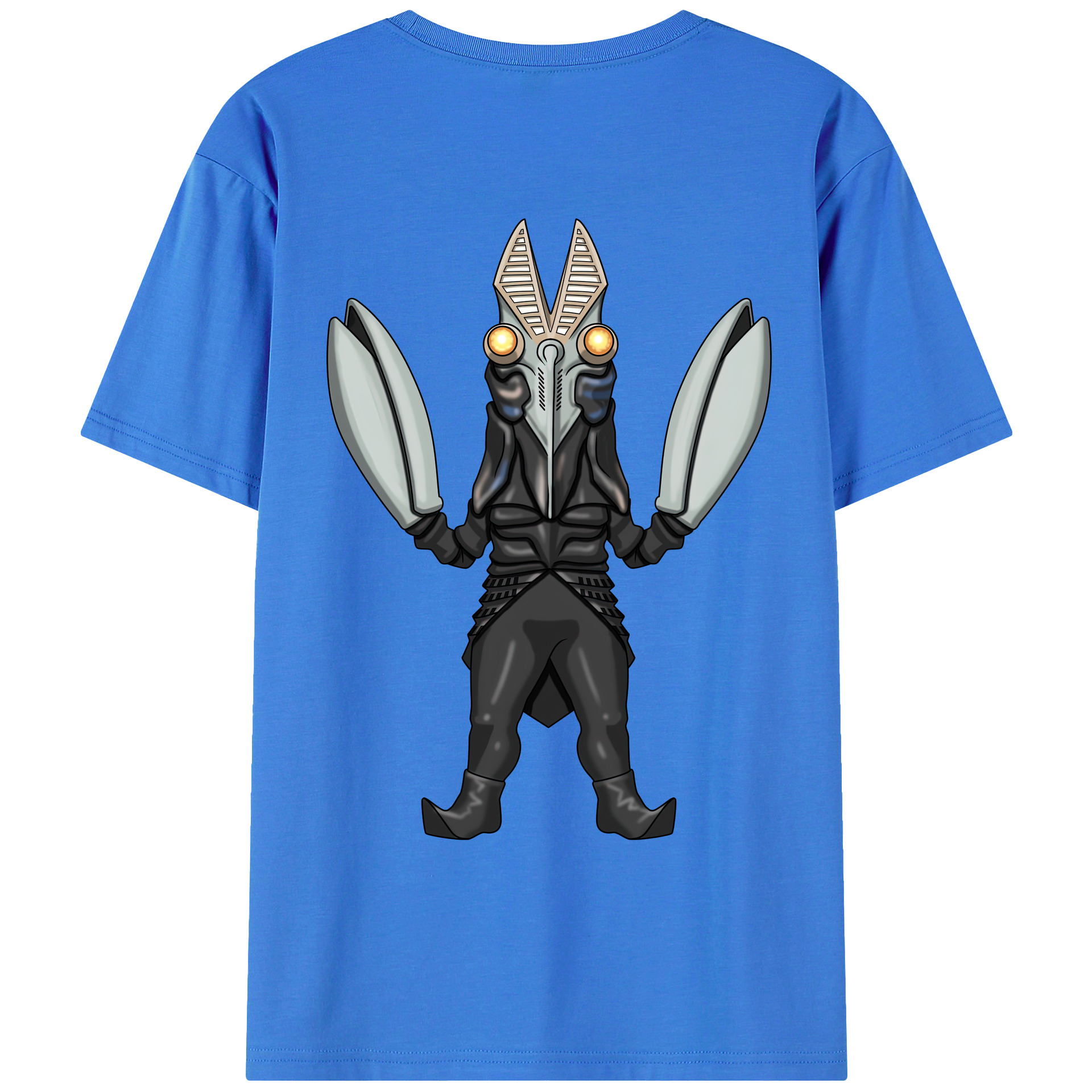 ウルトラマン Ultraman 綿100％ メンズ半袖Tシャツ（バックプリント） 通気性