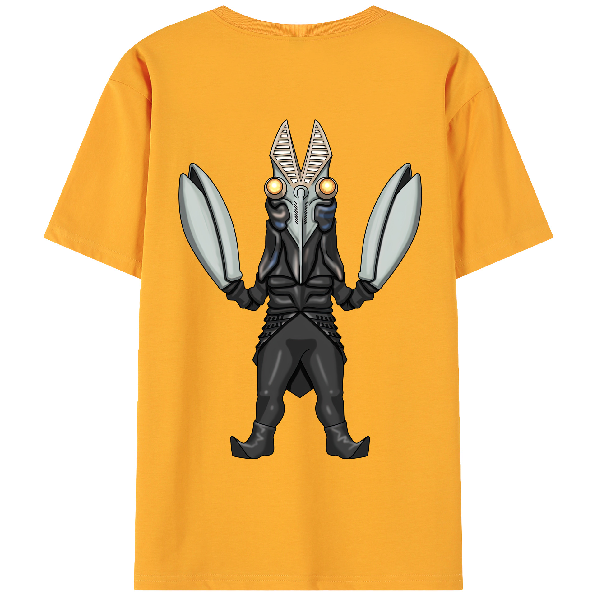 ウルトラマン Ultraman 綿100％ メンズ半袖Tシャツ（バックプリント） 通気性