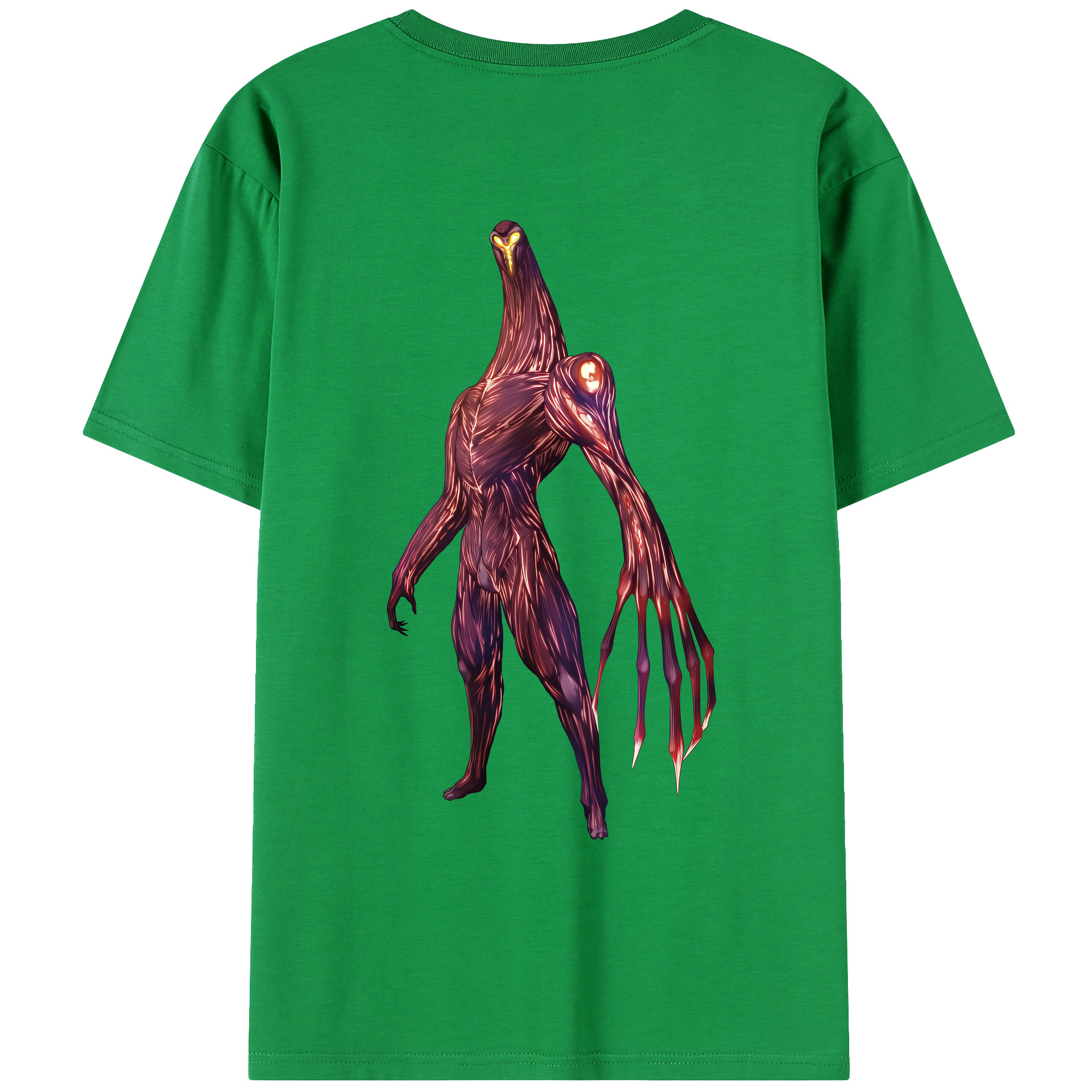（画像用） ウルトラマン Ultraman 綿100％ メンズ半袖Tシャツ（バックプリント） 通気性