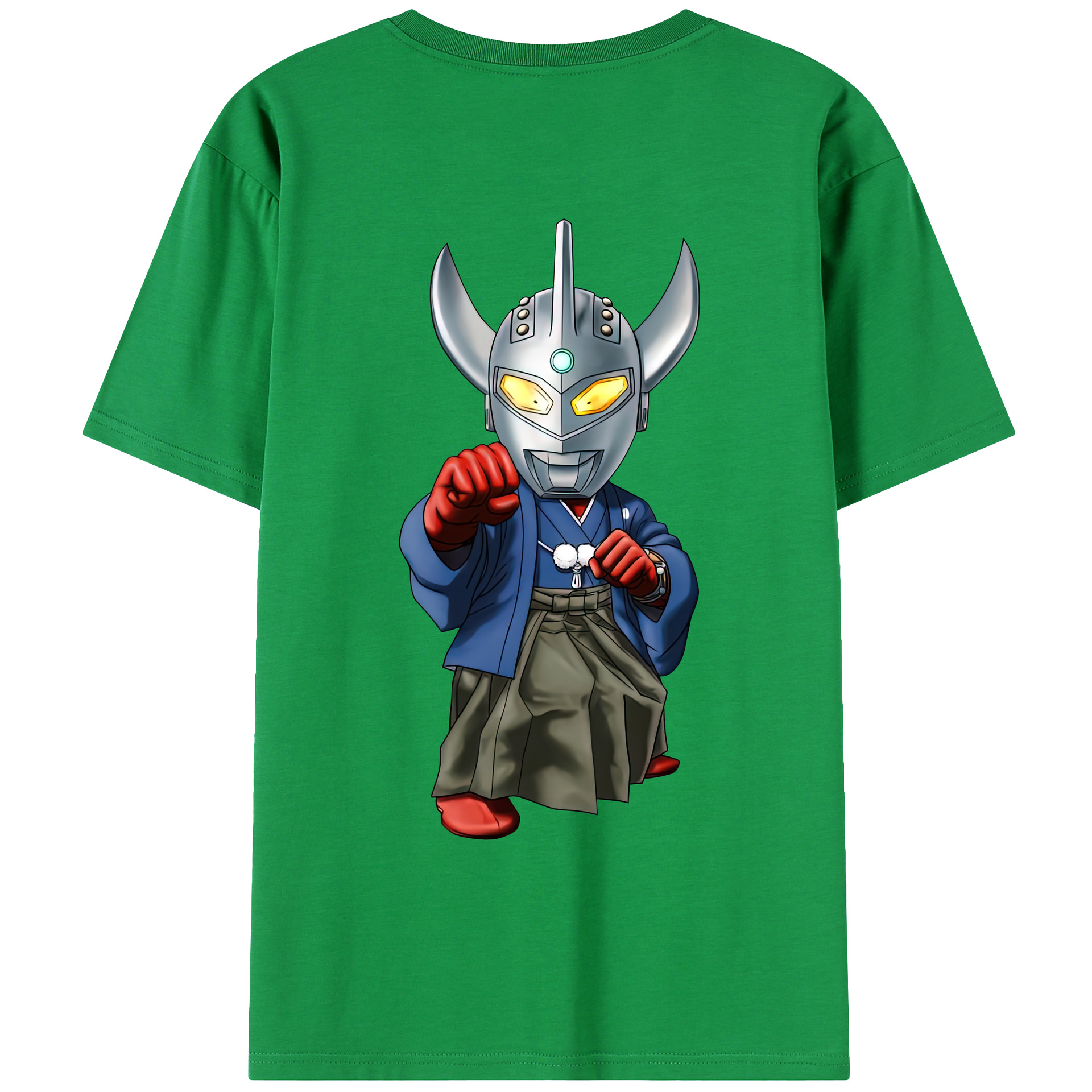 ウルトラマン Ultraman 綿100％ メンズ半袖Tシャツ（バックプリント） 通気性