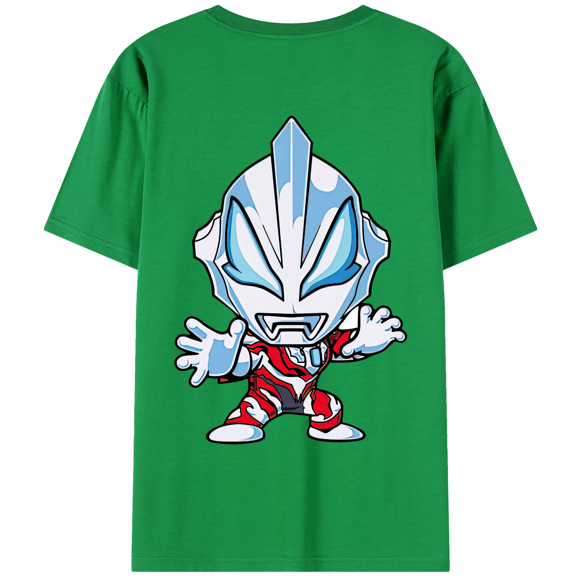 ウルトラマン Ultraman 綿100％ メンズ半袖Tシャツ（バックプリント） 通気性