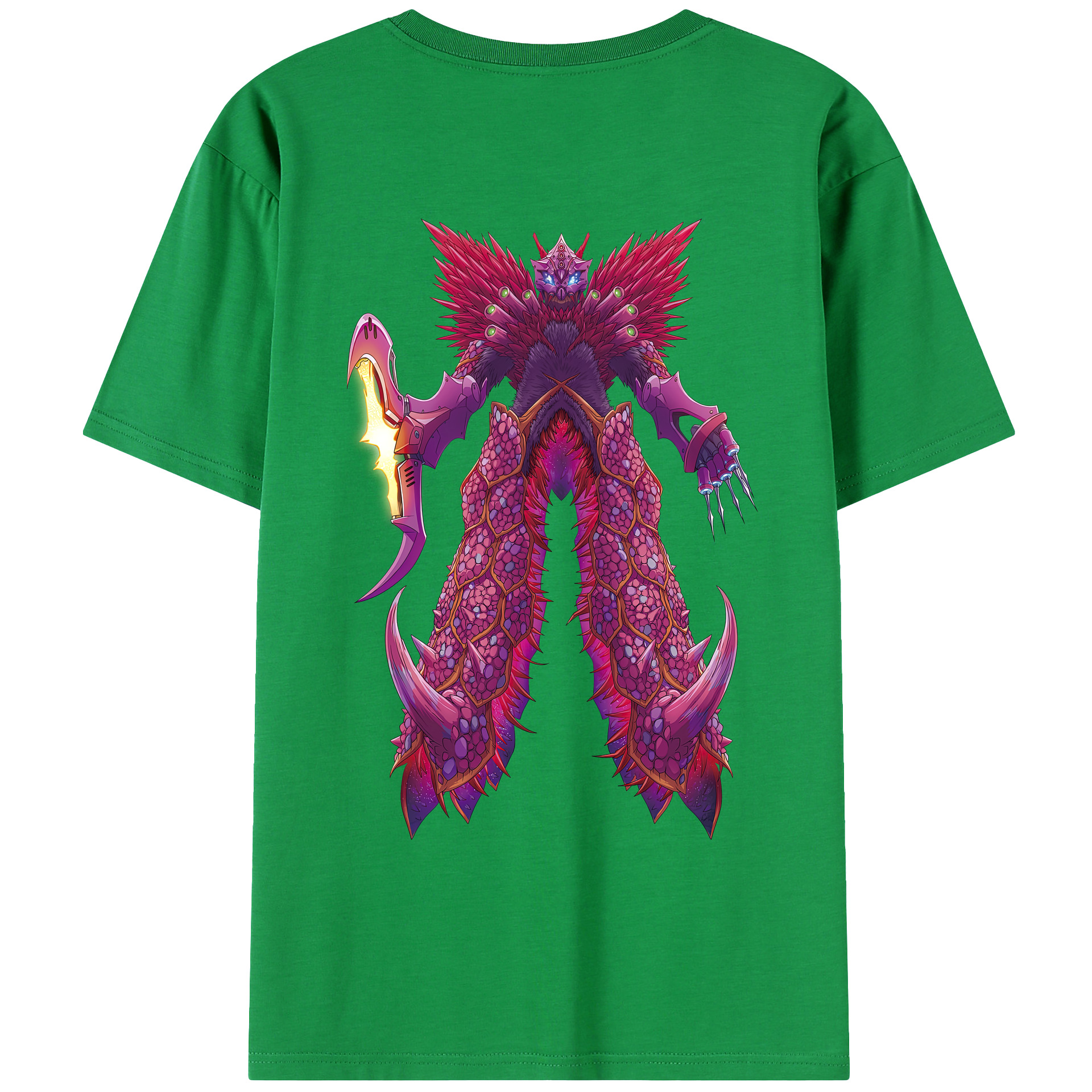 （画像用） ウルトラマン Ultraman 綿100％ メンズ半袖Tシャツ（バックプリント） 通気性