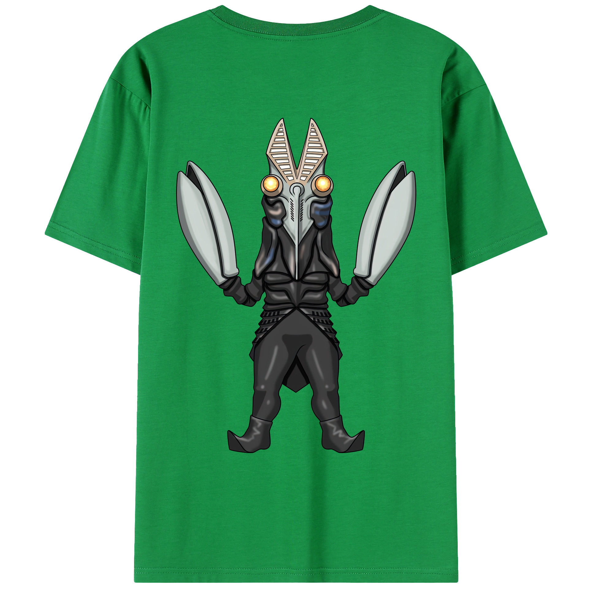ウルトラマン Ultraman 綿100％ メンズ半袖Tシャツ（バックプリント） 通気性