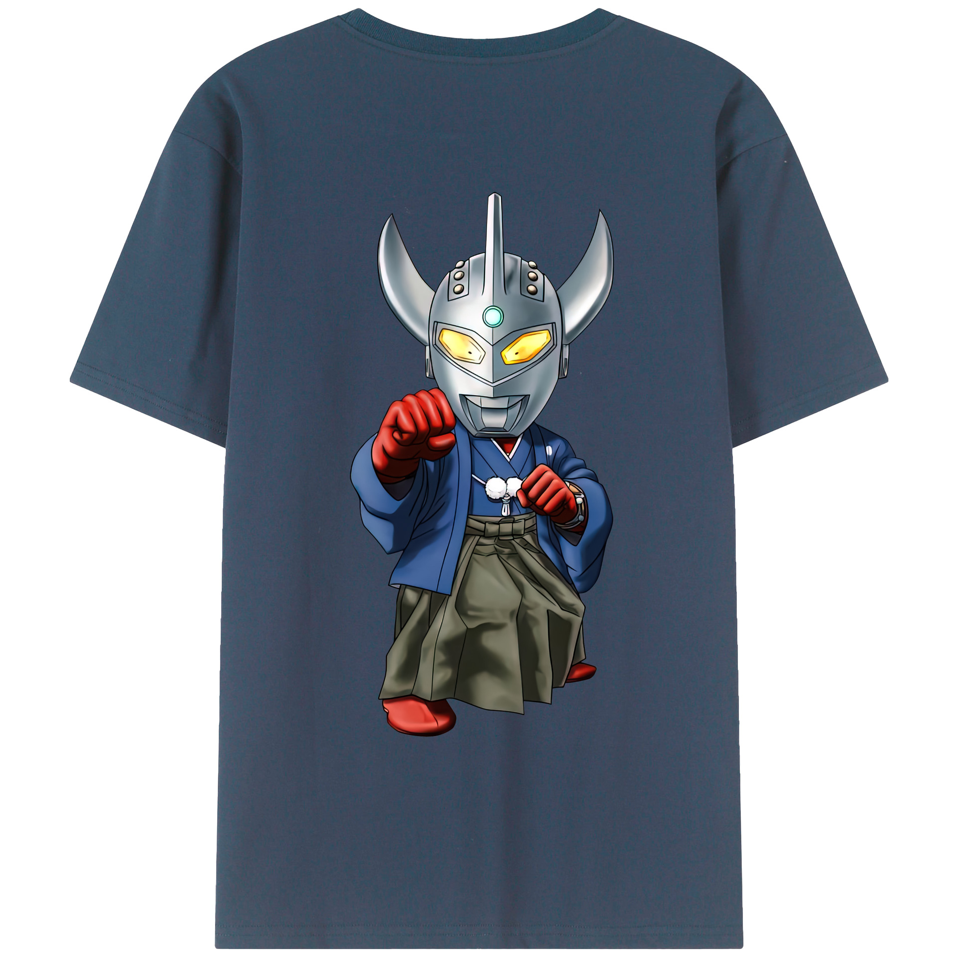 ウルトラマン Ultraman 綿100％ メンズ半袖Tシャツ（バックプリント） 通気性