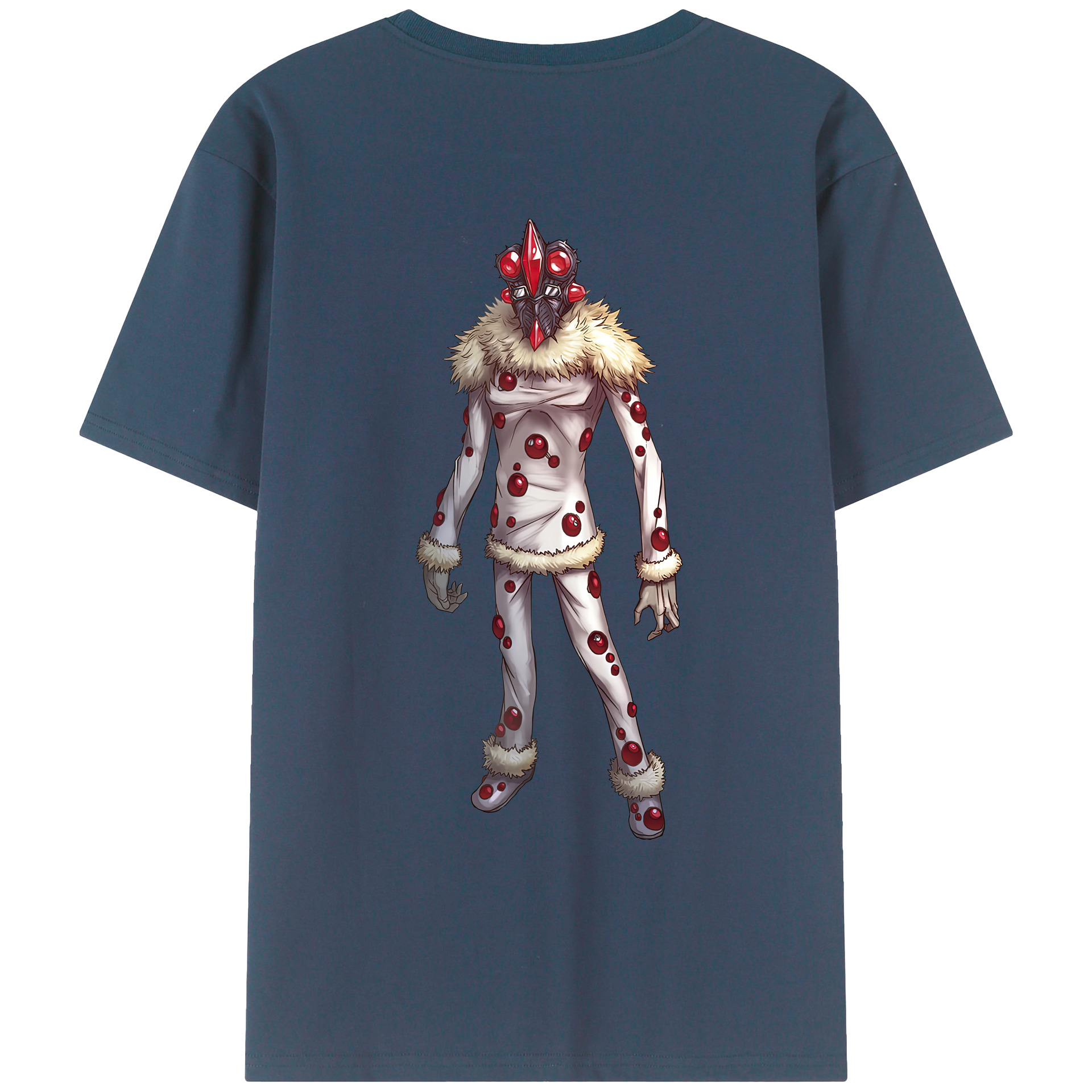 ウルトラマン Ultraman 綿100％ メンズ半袖Tシャツ（バックプリント） 通気性