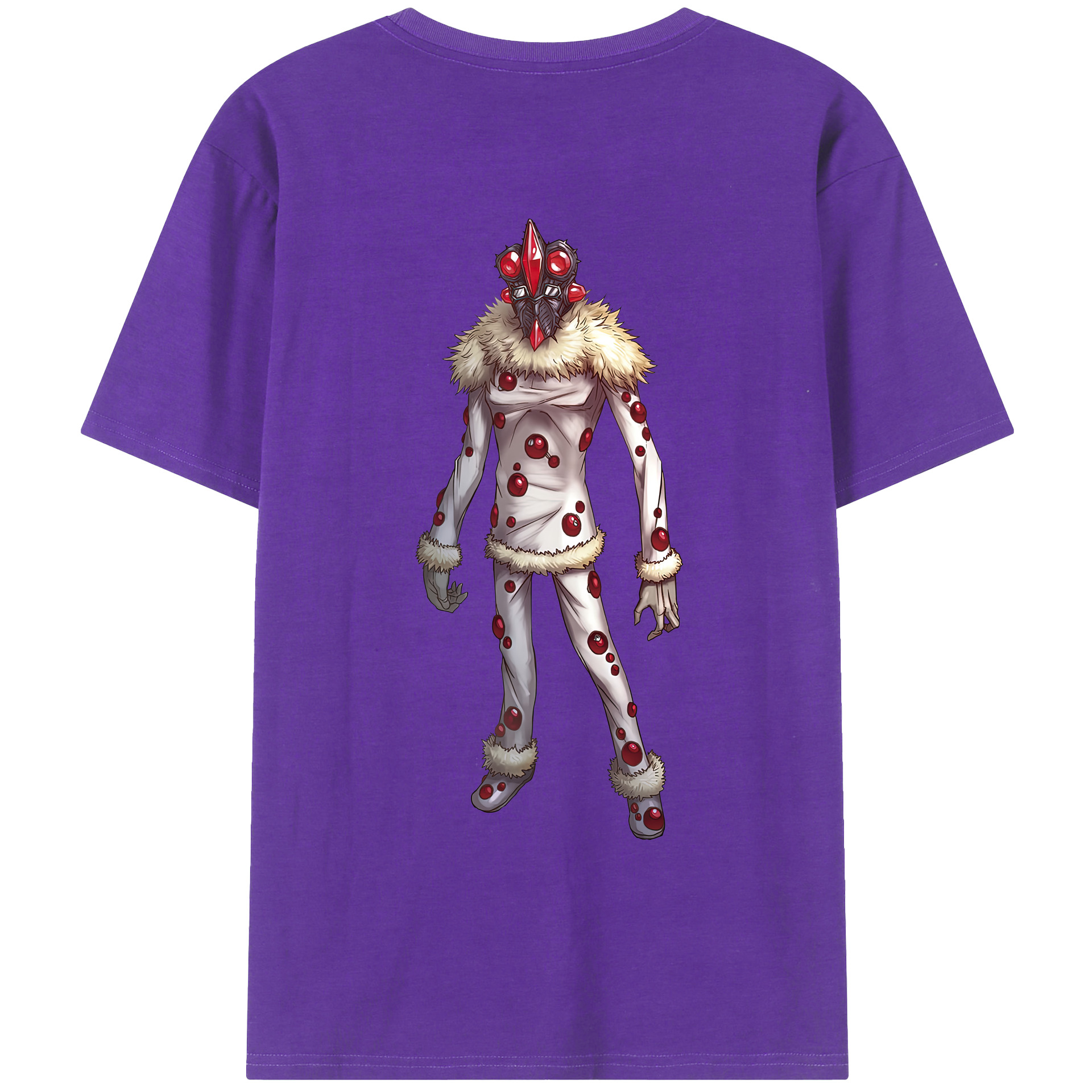 ウルトラマン Ultraman 綿100％ メンズ半袖Tシャツ（バックプリント） 通気性