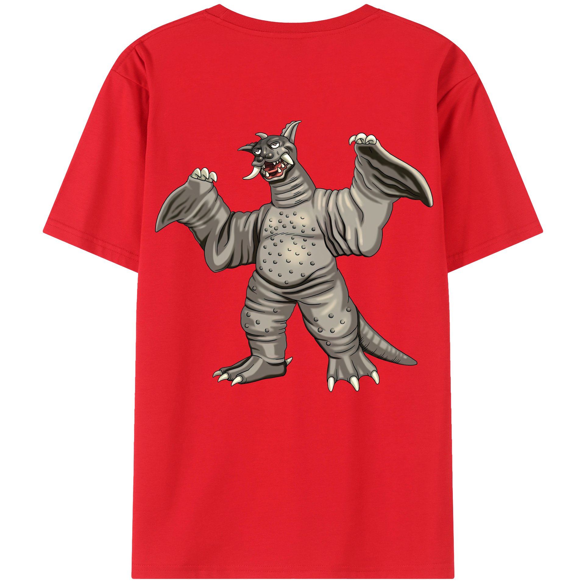 ウルトラマン Ultraman 綿100％ メンズ半袖Tシャツ（バックプリント） 通気性