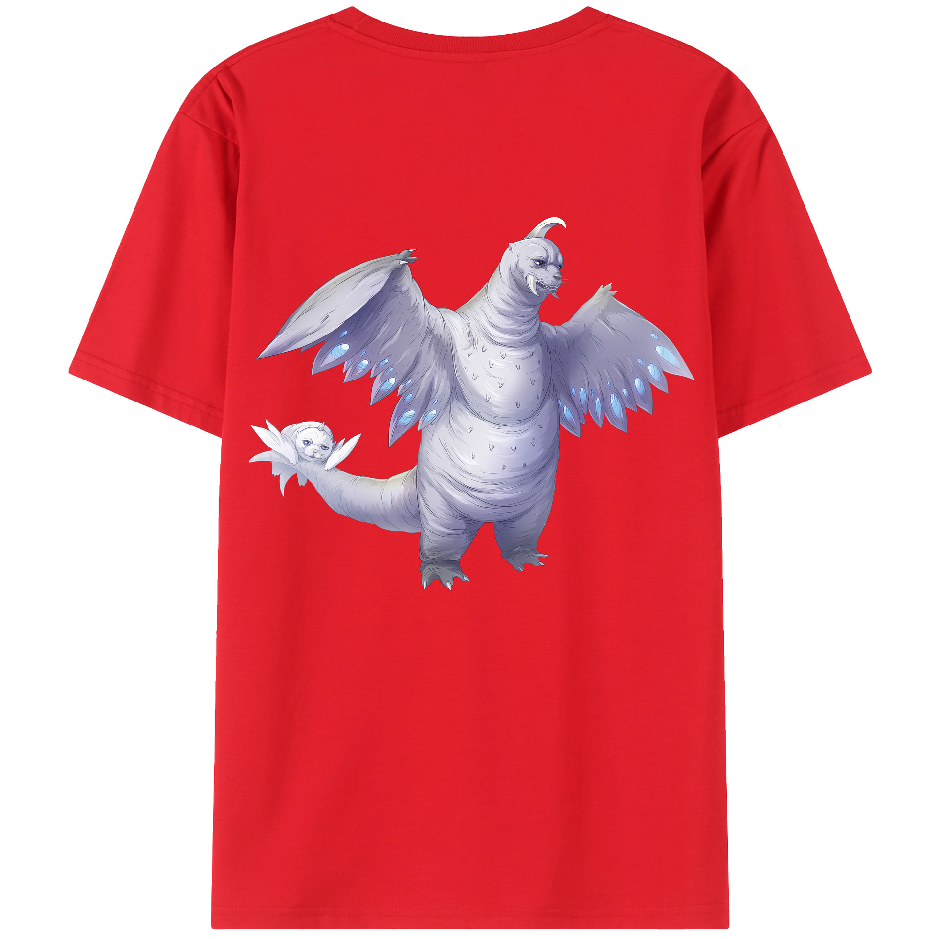 ウルトラマン Ultraman 綿100％ メンズ半袖Tシャツ（バックプリント） 通気性