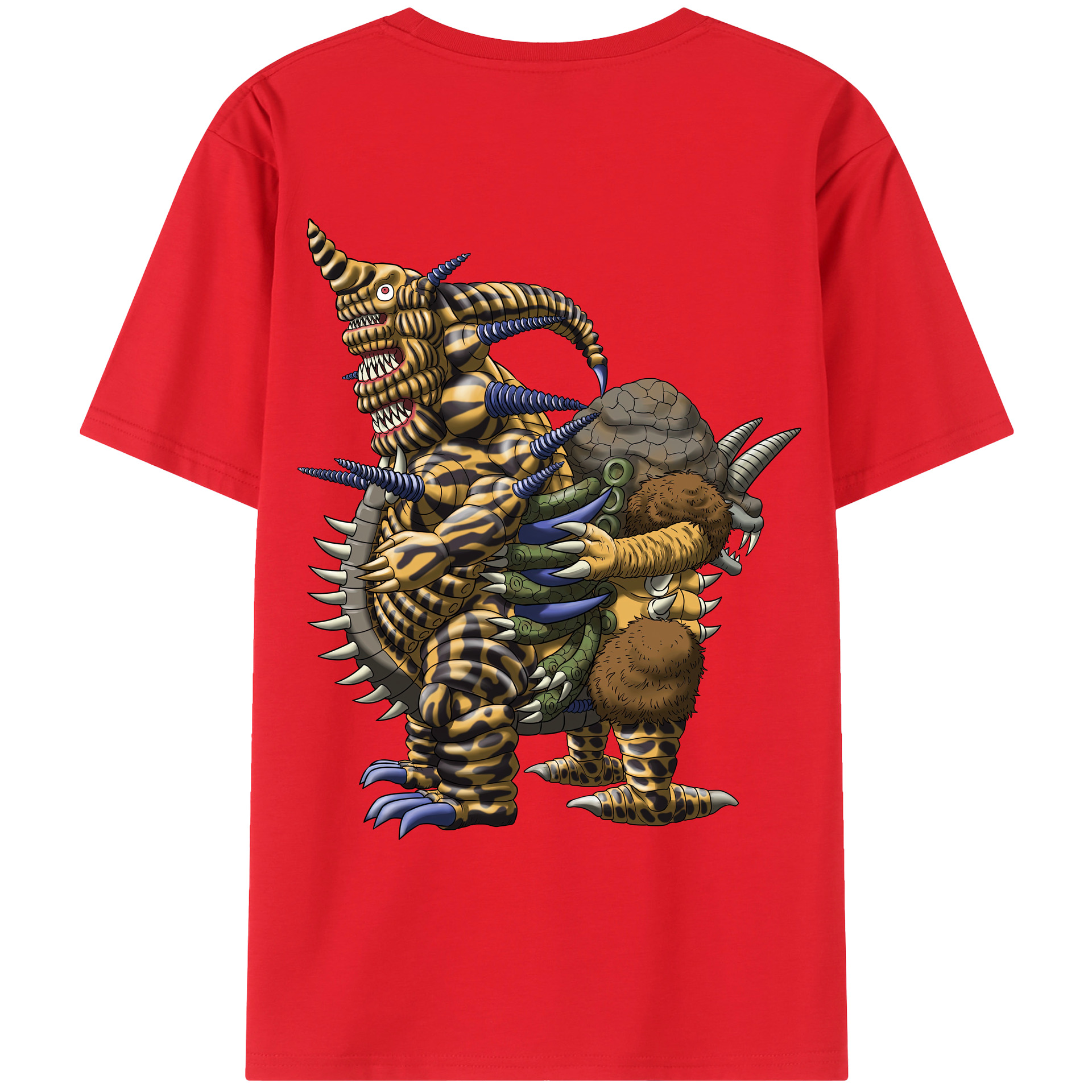 ウルトラマン Ultraman 綿100％ メンズ半袖Tシャツ（バックプリント） 通気性