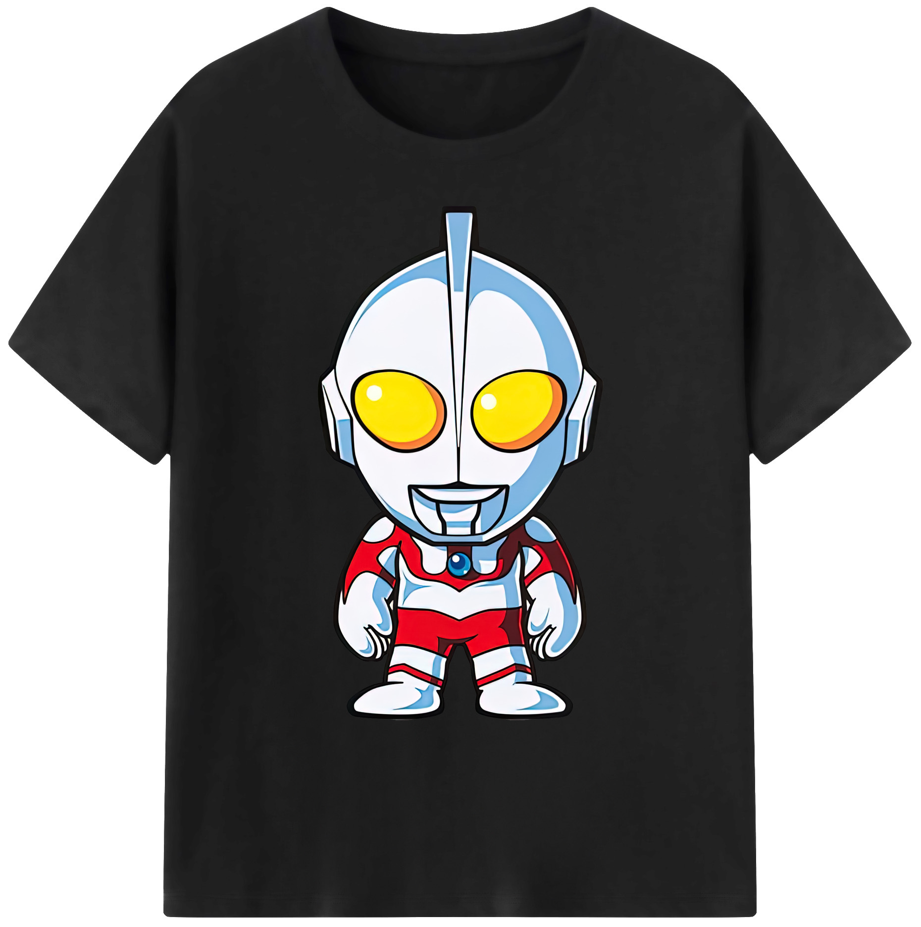 （画像用） ウルトラマン Ultraman 綿100％ メンズ半袖Tシャツ｜肌触りやわらか＆通気性