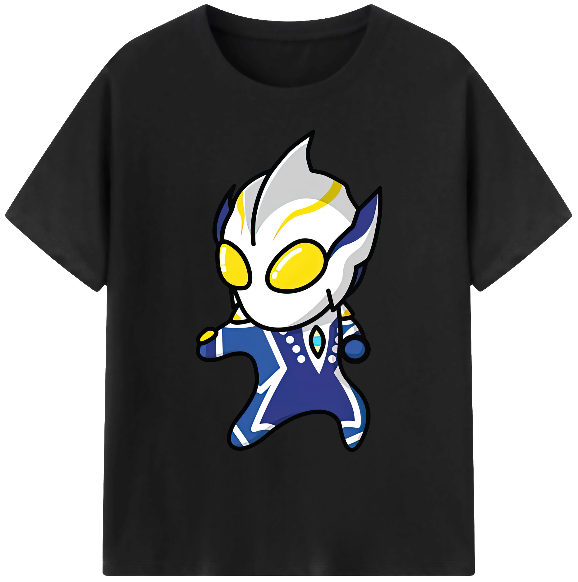 （画像用） ウルトラマン Ultraman 綿100％ メンズ半袖Tシャツ｜肌触りやわらか＆通気性
