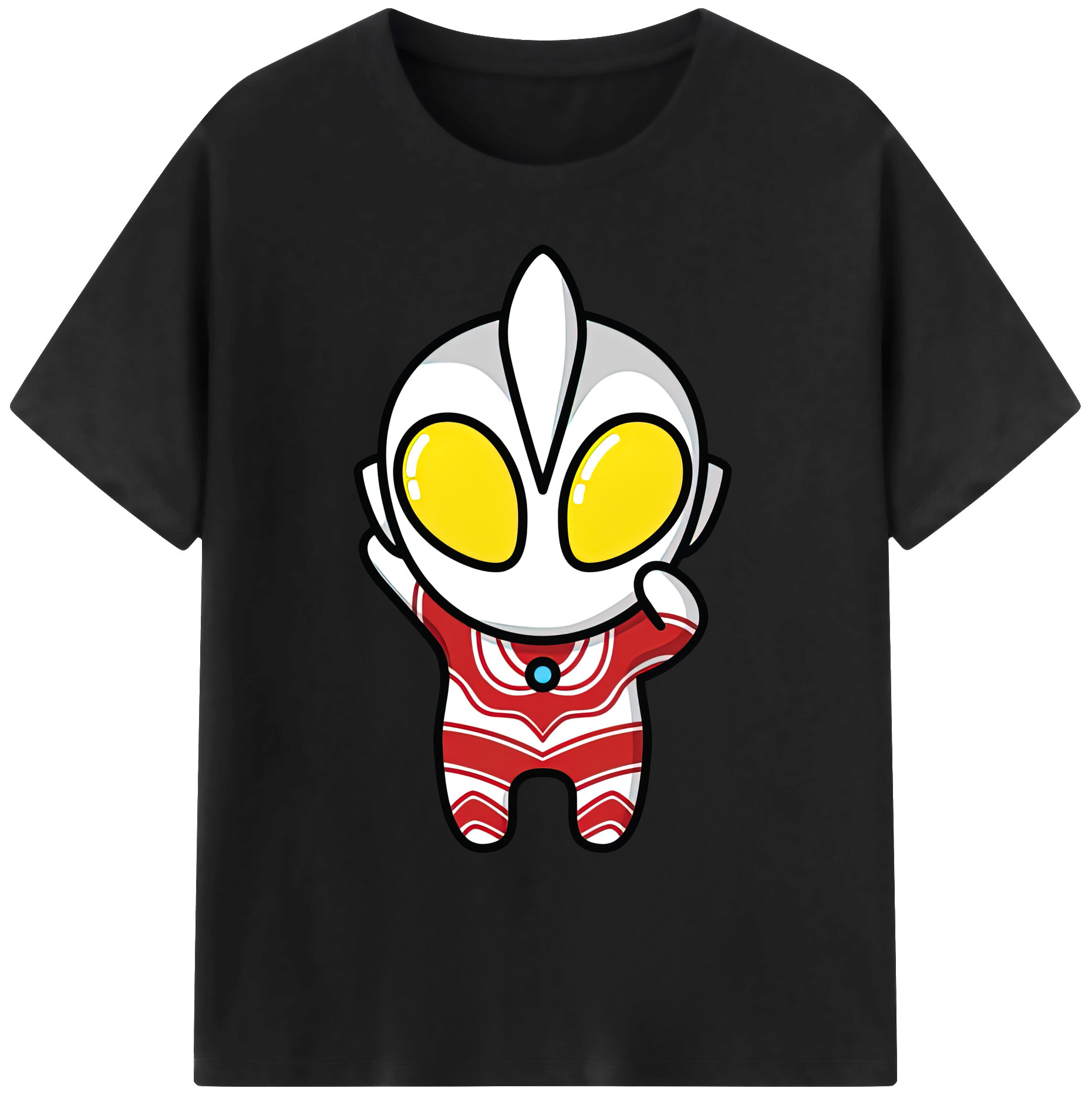 （画像用） ウルトラマン Ultraman 綿100％ メンズ半袖Tシャツ｜肌触りやわらか＆通気性