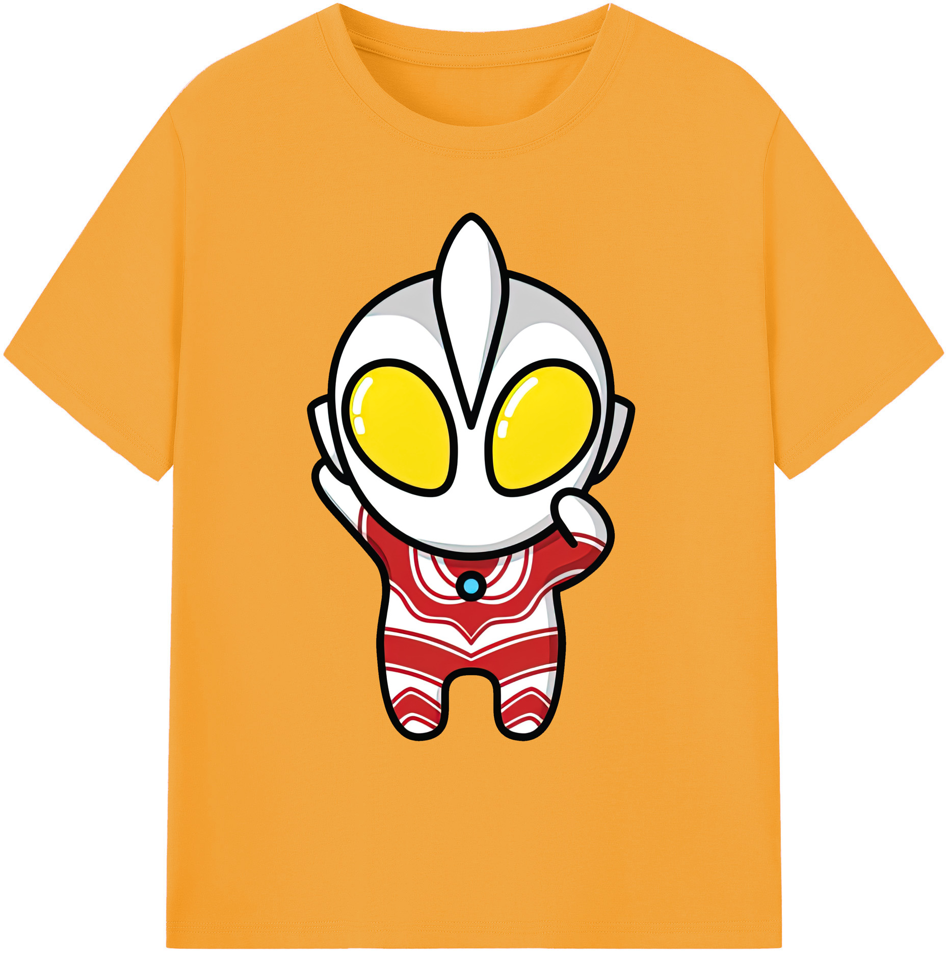 （画像用） ウルトラマン Ultraman 綿100％ メンズ半袖Tシャツ｜肌触りやわらか＆通気性