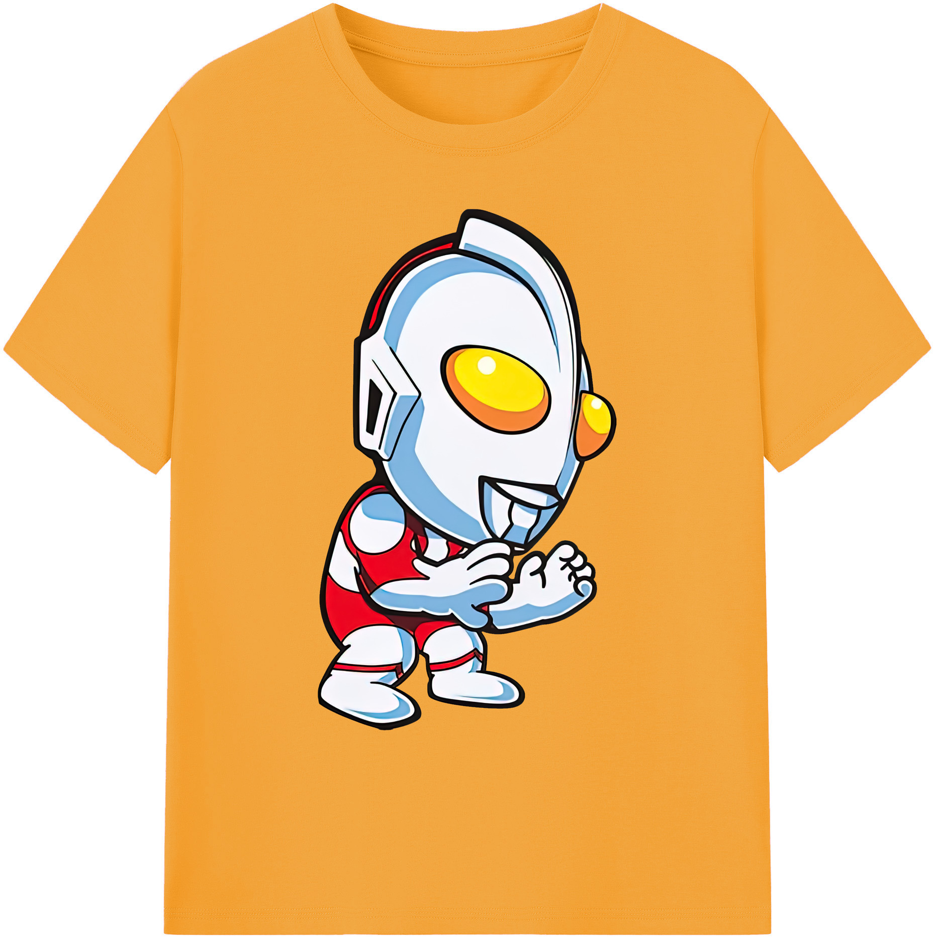 （画像用） ウルトラマン Ultraman 綿100％ メンズ半袖Tシャツ｜肌触りやわらか＆通気性