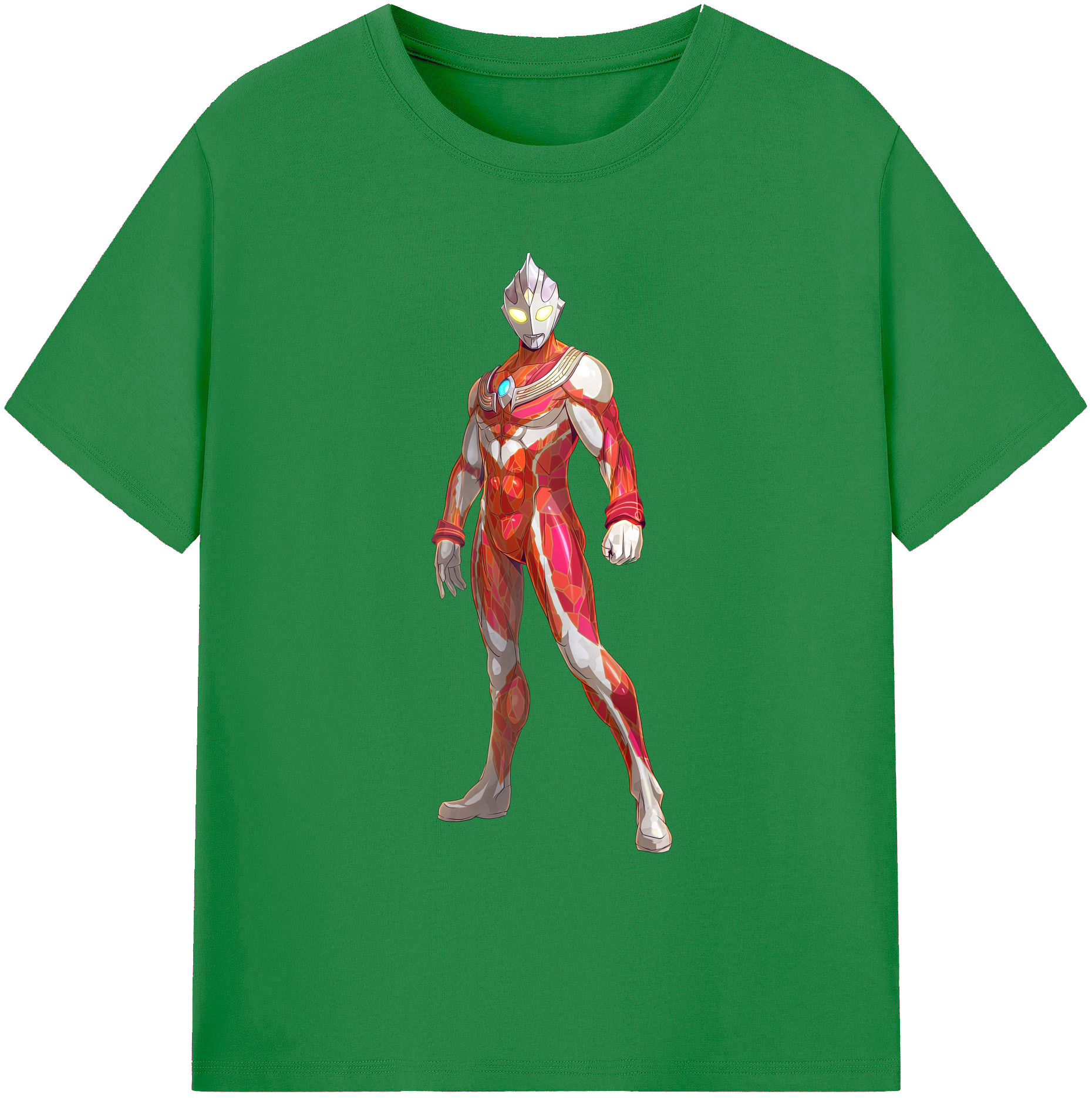 （画像用） ウルトラマン Ultraman 綿100％ メンズ半袖Tシャツ｜肌触りやわらか＆通気性