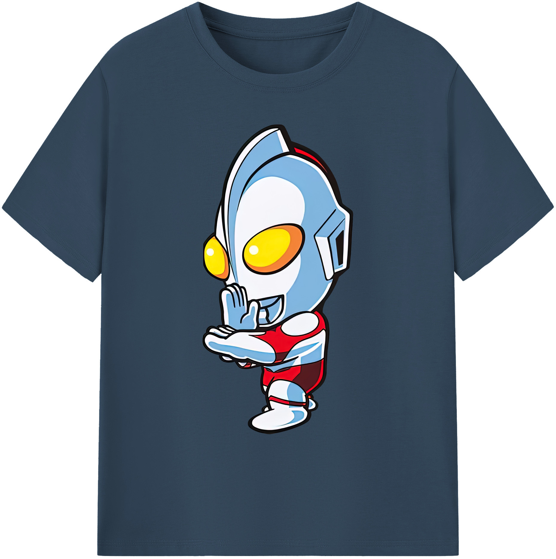 （画像用） ウルトラマン Ultraman 綿100％ メンズ半袖Tシャツ｜肌触りやわらか＆通気性
