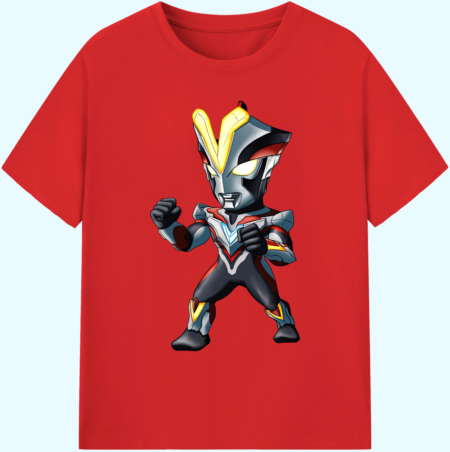 （画像用） ウルトラマン Ultraman 綿100％ メンズ半袖Tシャツ｜肌触りやわらか＆通気性