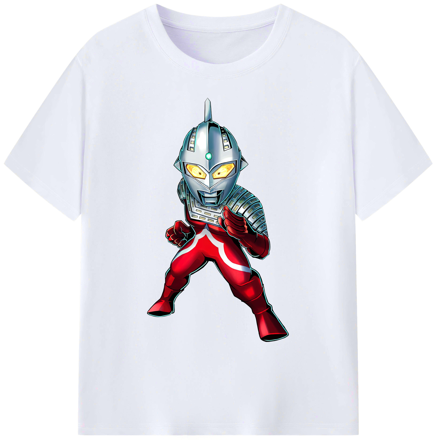 （画像用） ウルトラマン Ultraman 綿100％ メンズ半袖Tシャツ｜肌触りやわらか＆通気性