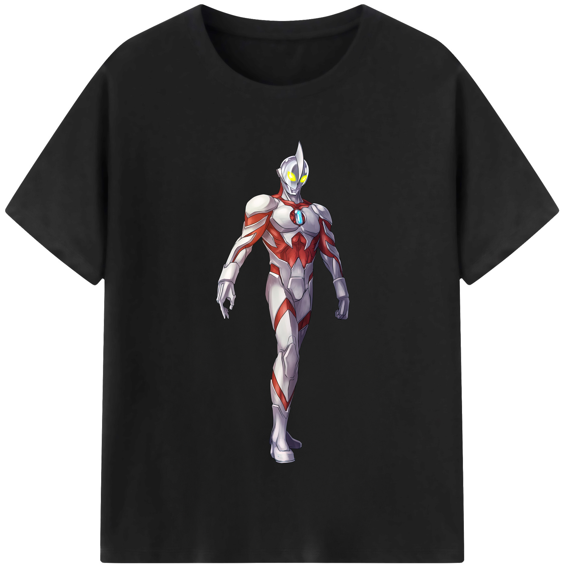（画像用） ウルトラマン Ultraman レディースカジュアルプリントTシャツ（綿100％）