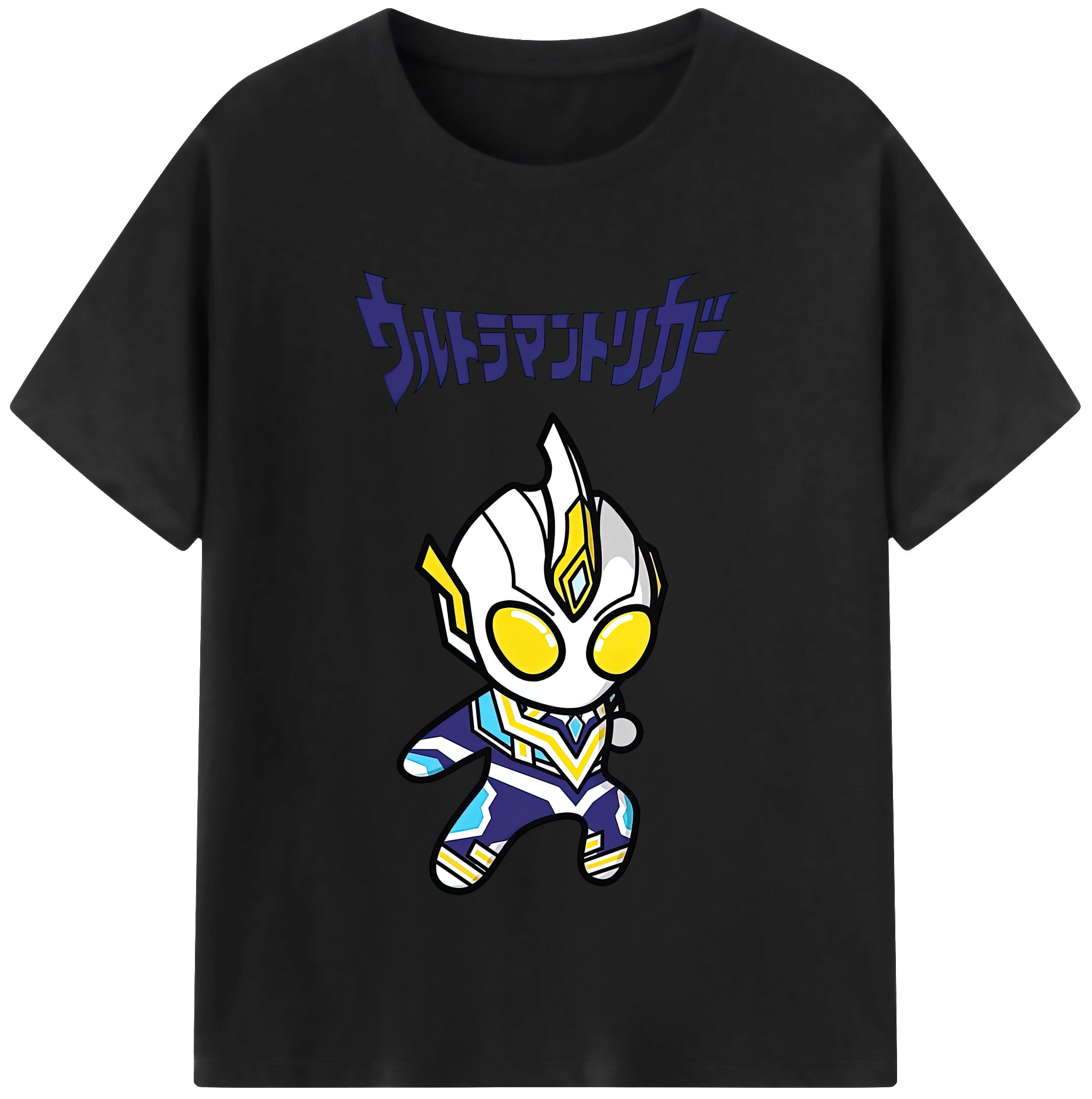 （画像用） ウルトラマン Ultraman レディースカジュアルプリントTシャツ（綿100％）