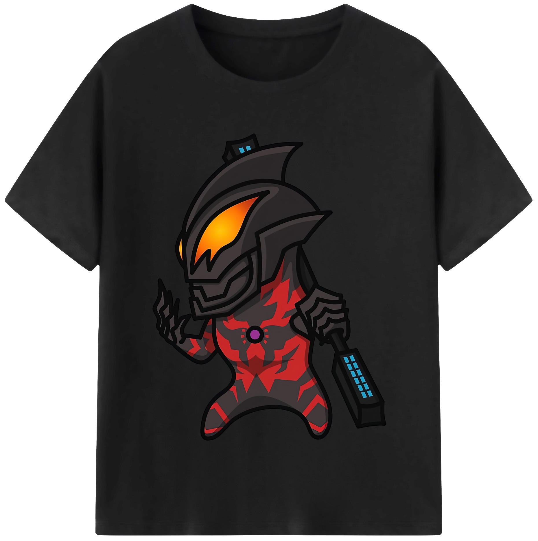 ウルトラマン Ultraman レディースカジュアルプリントTシャツ（綿100％）