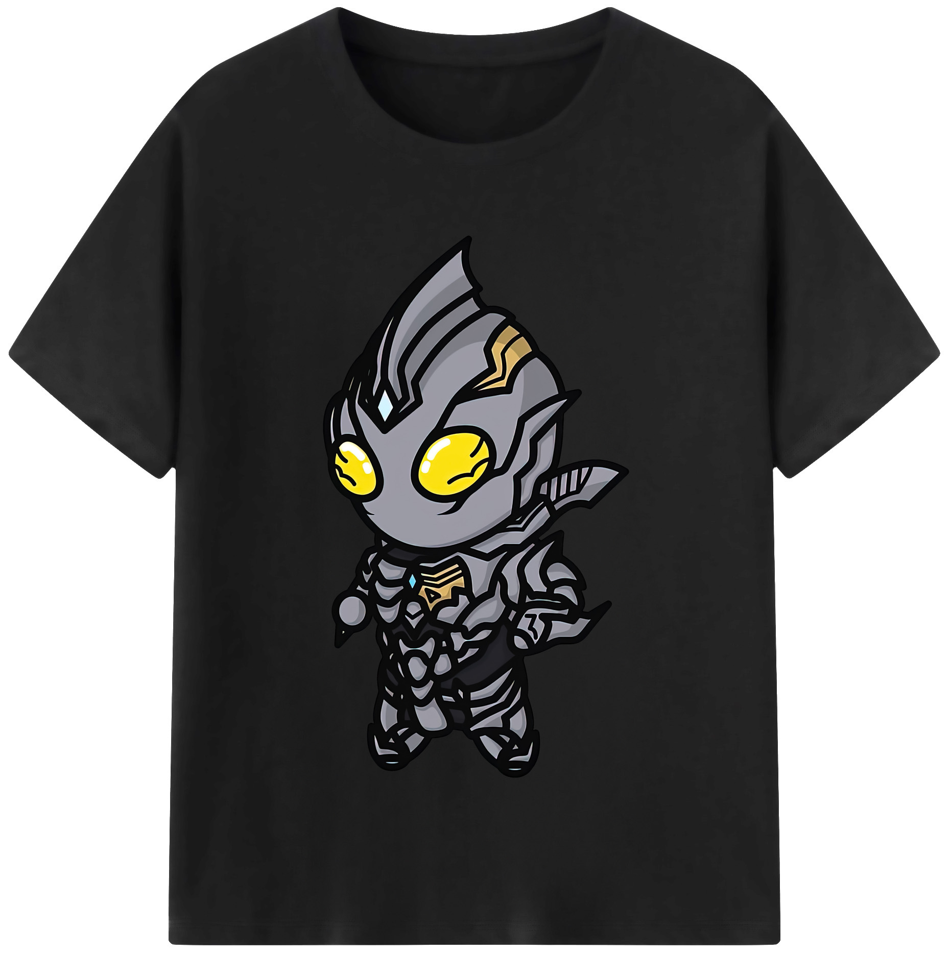 ウルトラマン Ultraman レディースカジュアルプリントTシャツ（綿100％）