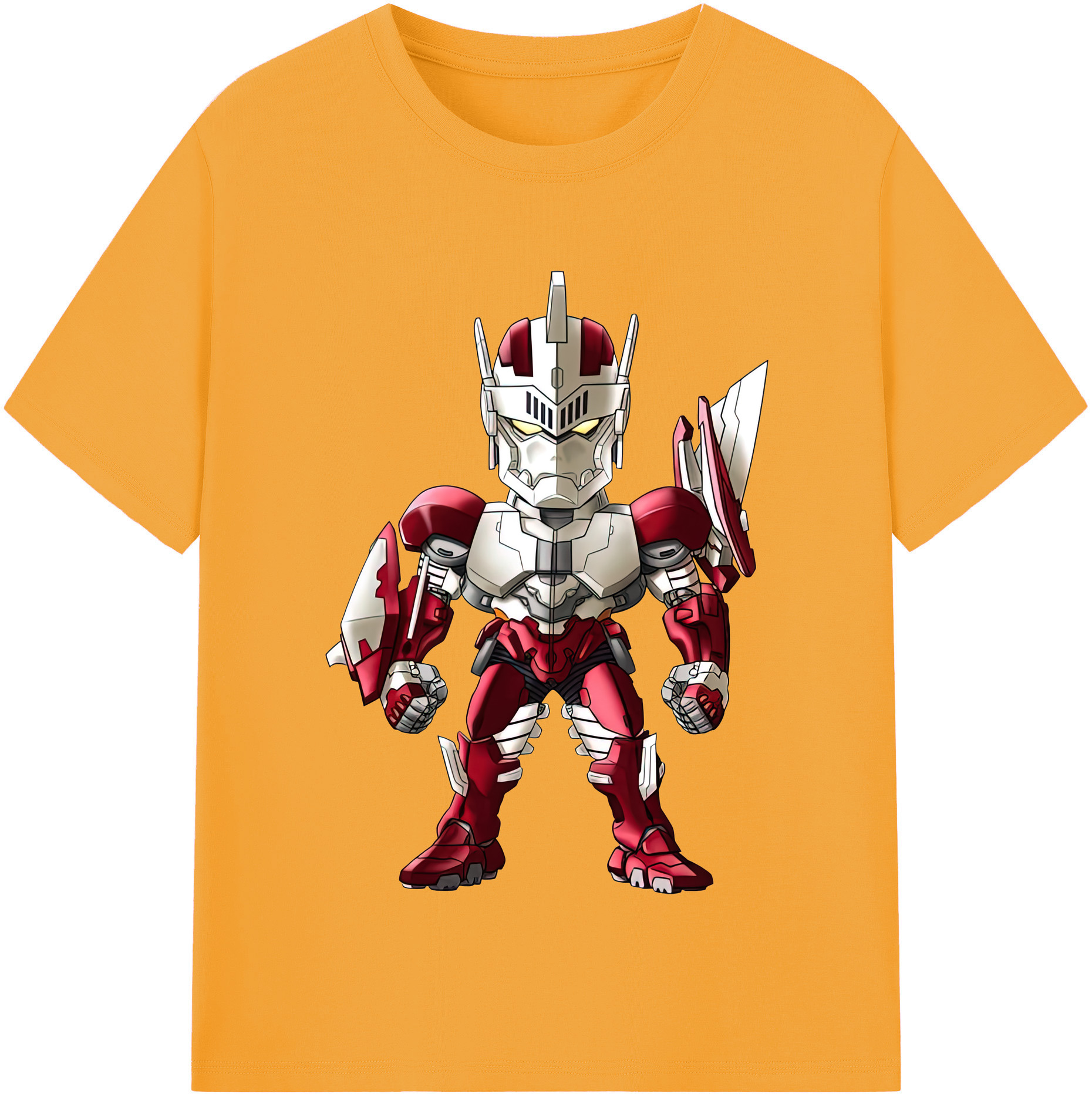 ウルトラマン Ultraman レディースカジュアルプリントTシャツ（綿100％）