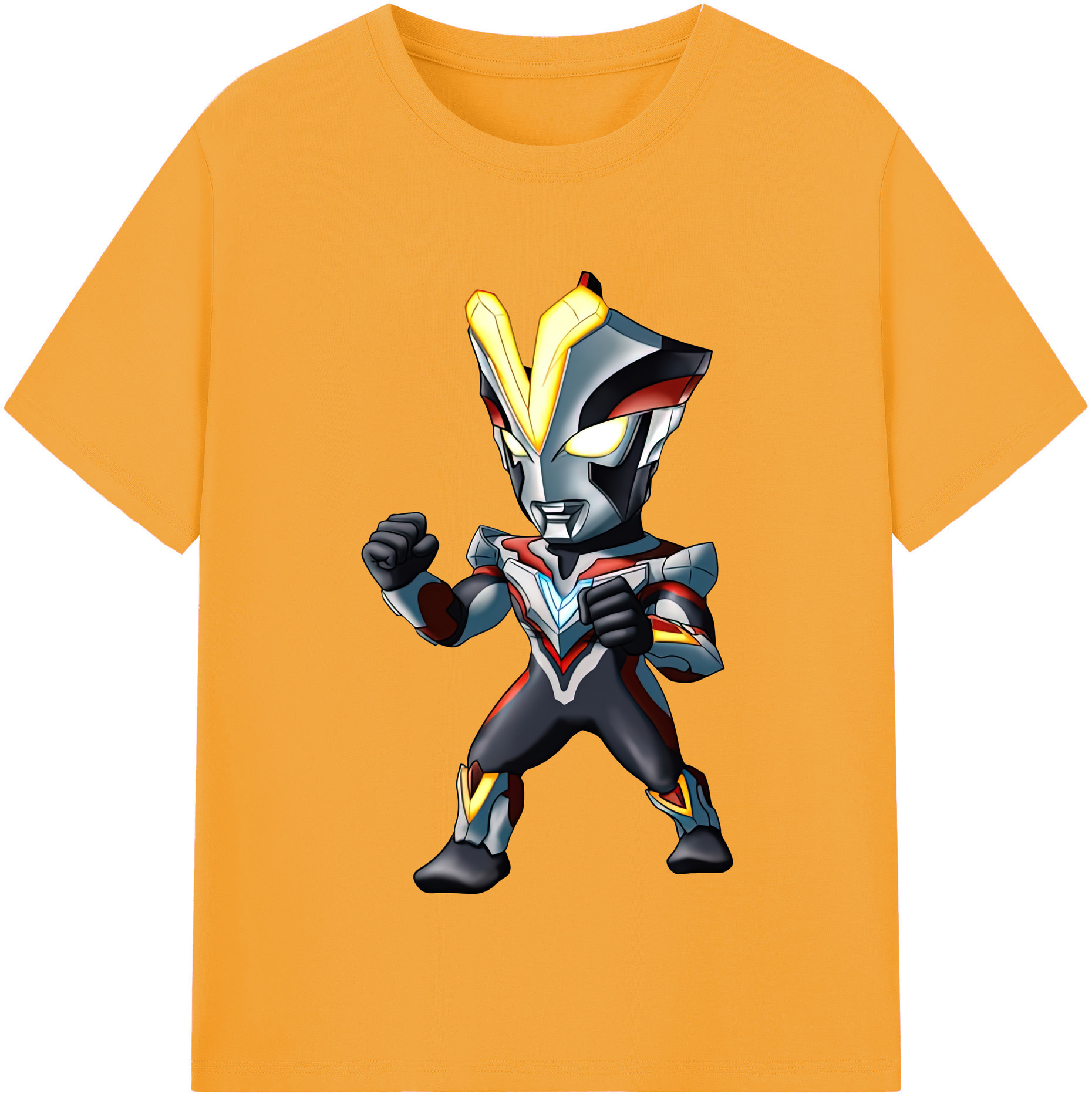 （画像用） ウルトラマン Ultraman レディースカジュアルプリントTシャツ（綿100％）