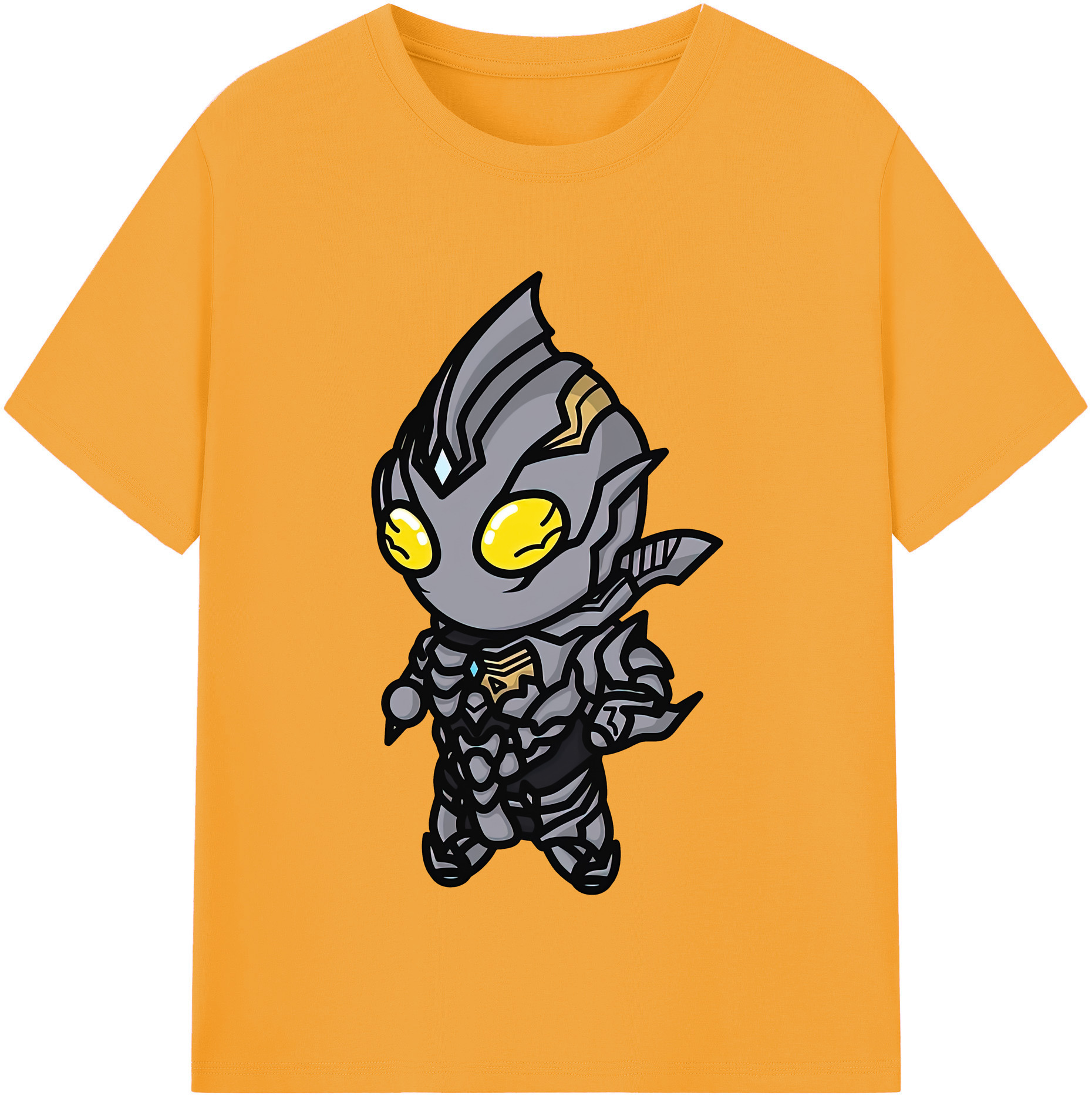 ウルトラマン Ultraman レディースカジュアルプリントTシャツ（綿100％）