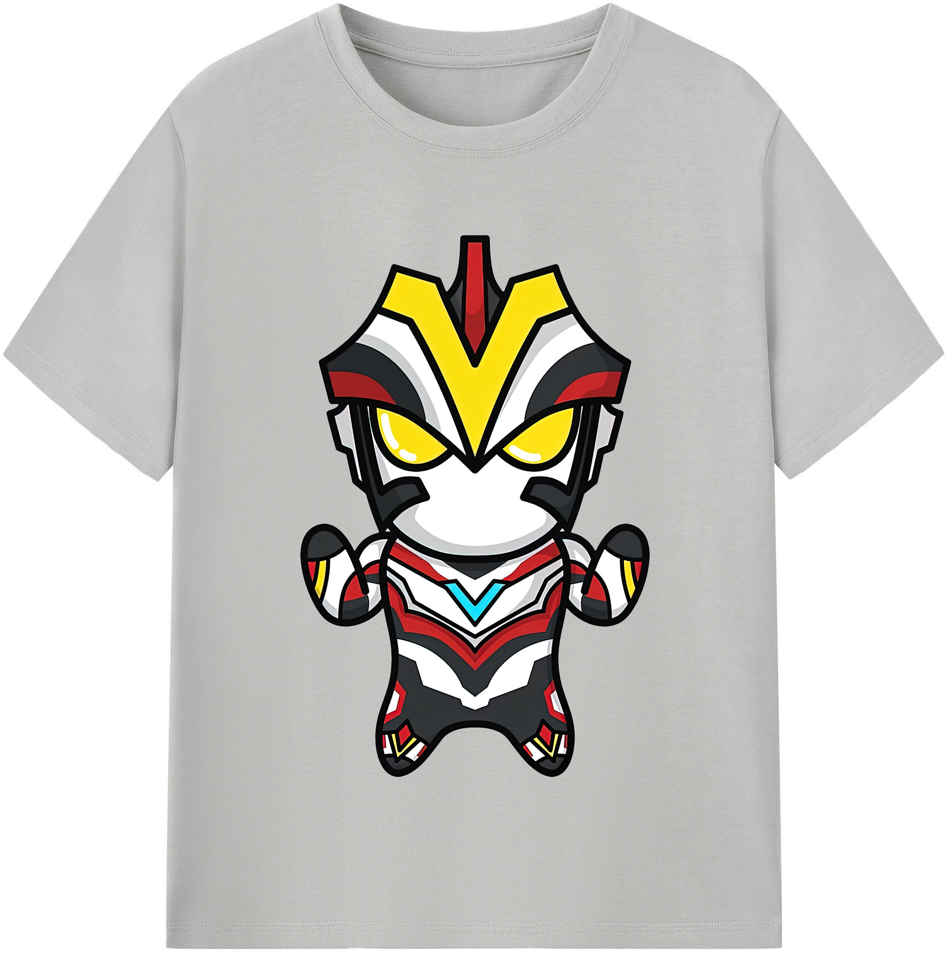 （画像用） ウルトラマン Ultraman レディースカジュアルプリントTシャツ（綿100％）