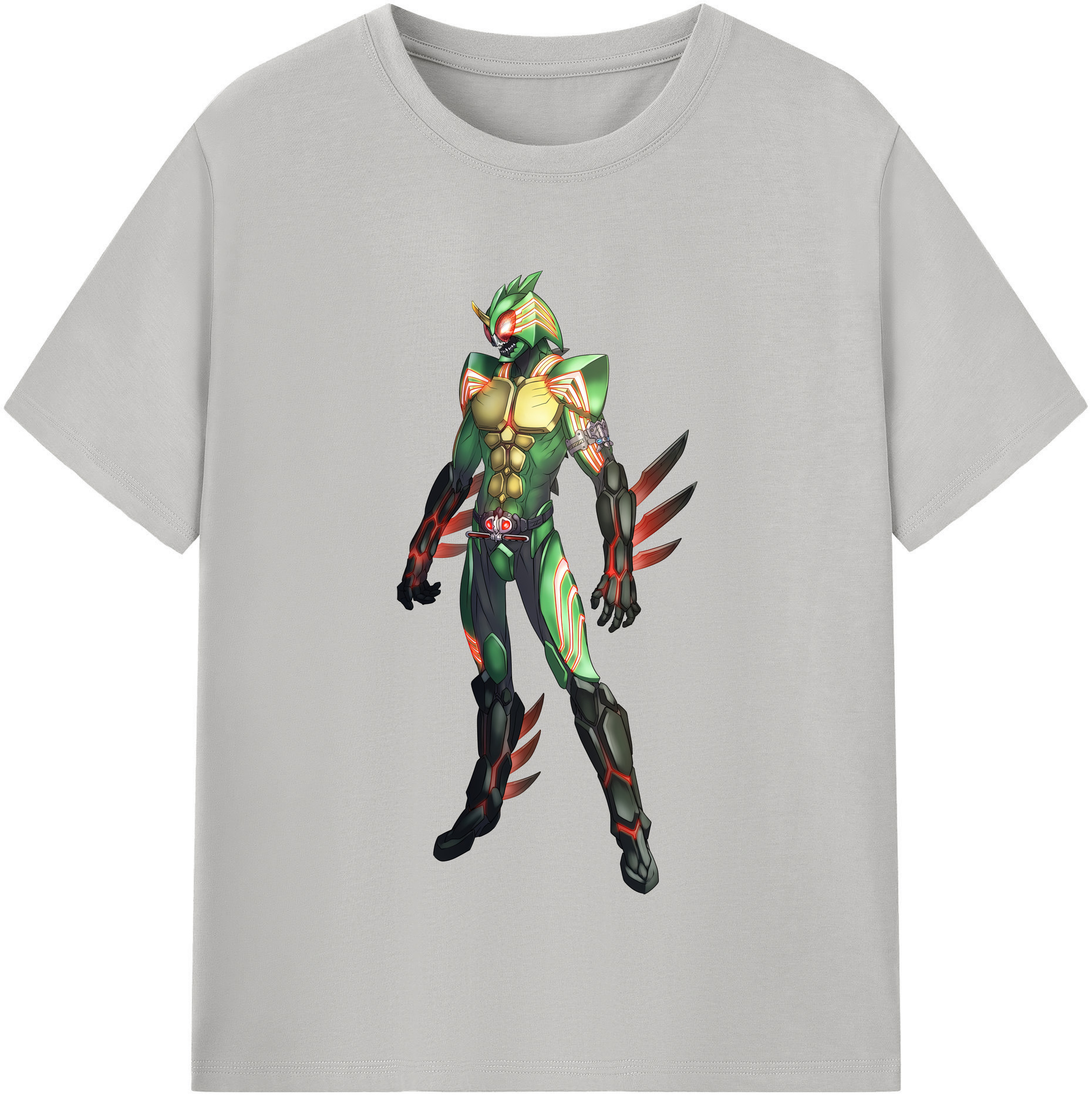 （画像用） ウルトラマン Ultraman レディースカジュアルプリントTシャツ（綿100％）