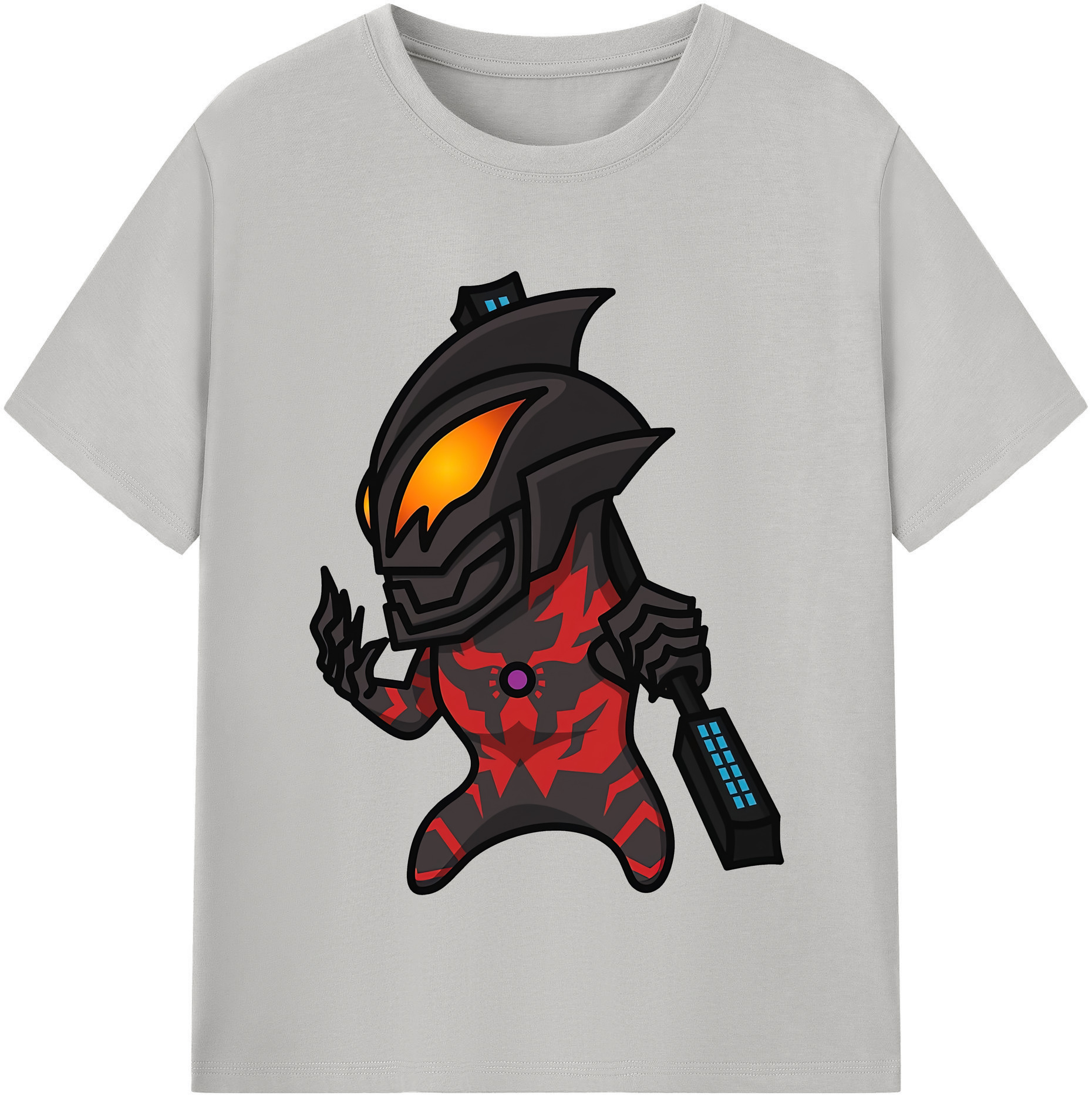 ウルトラマン Ultraman レディースカジュアルプリントTシャツ（綿100％）