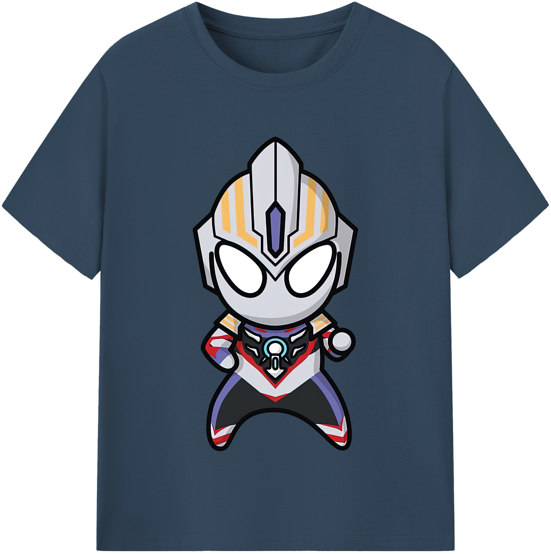 （画像用） ウルトラマン Ultraman レディースカジュアルプリントTシャツ（綿100％）