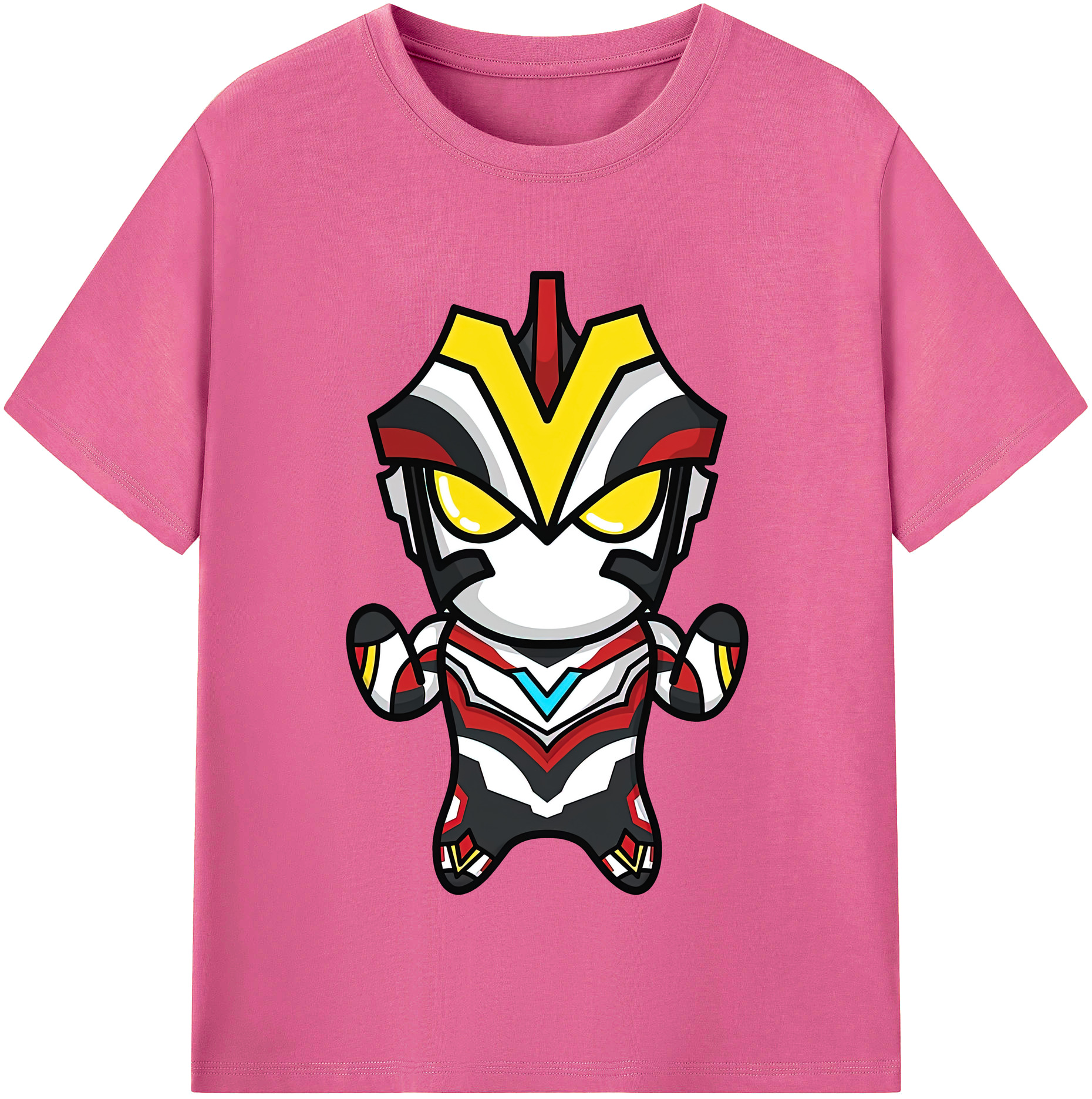 （画像用） ウルトラマン Ultraman レディースカジュアルプリントTシャツ（綿100％）