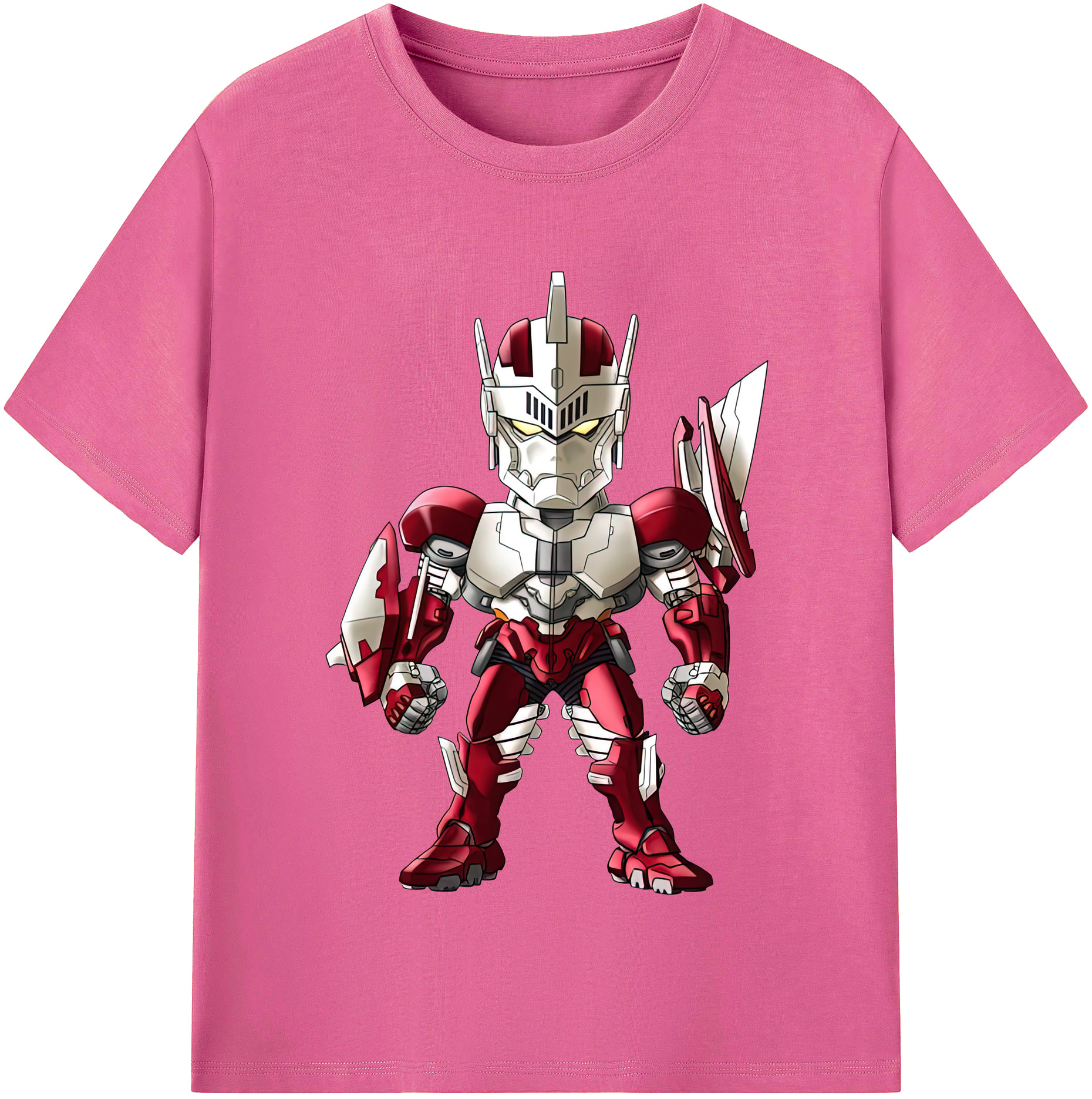 ウルトラマン Ultraman レディースカジュアルプリントTシャツ（綿100％）