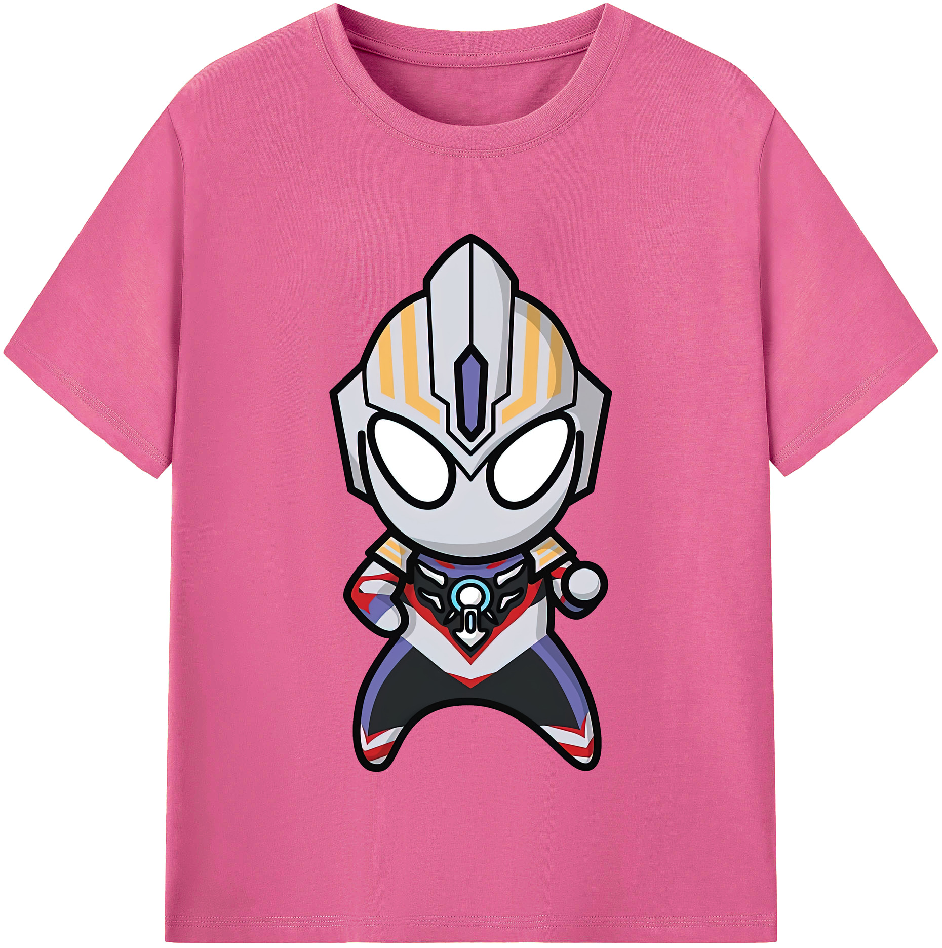 （画像用） ウルトラマン Ultraman レディースカジュアルプリントTシャツ（綿100％）