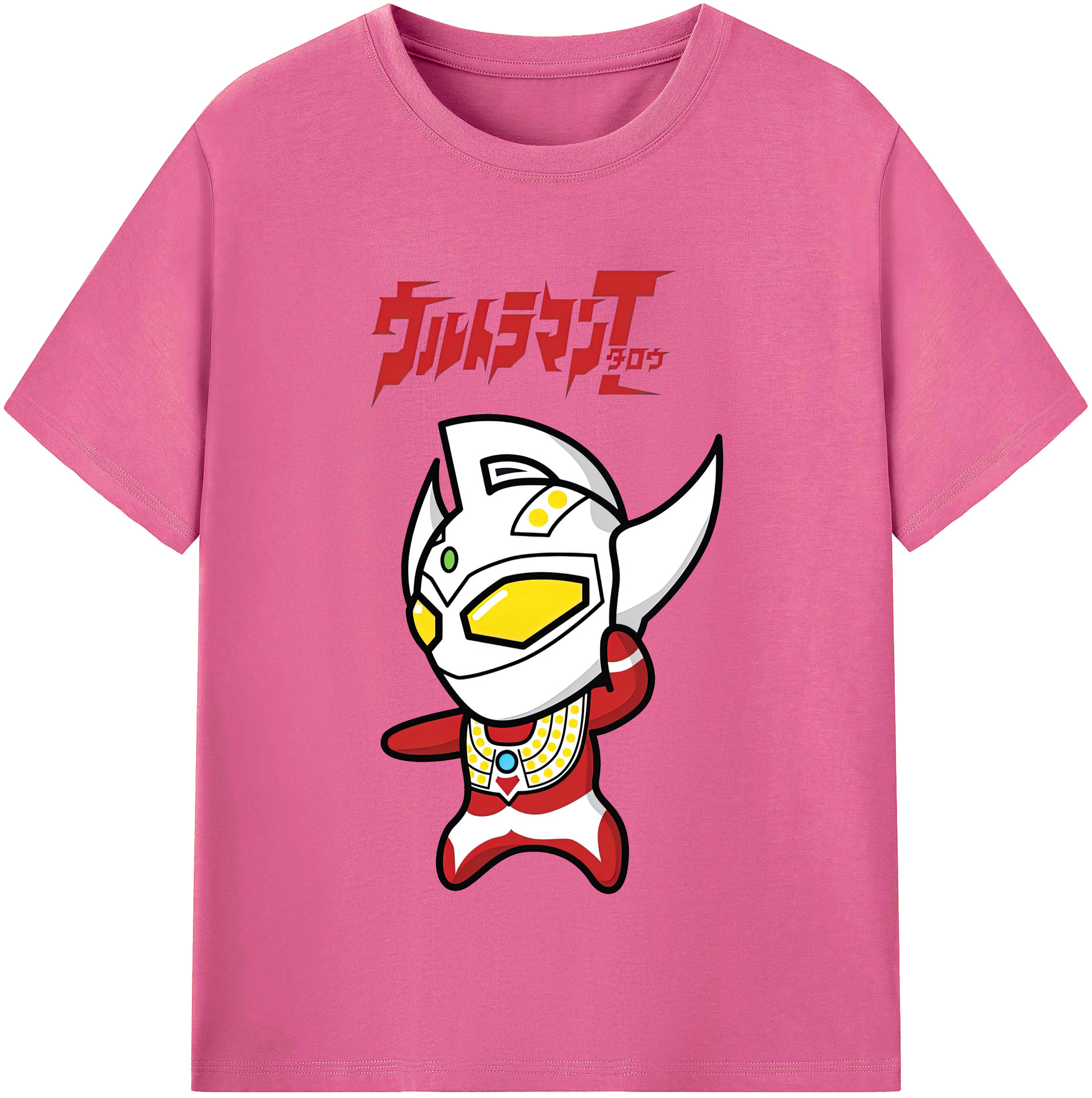 （画像用） ウルトラマン Ultraman レディースカジュアルプリントTシャツ（綿100％）