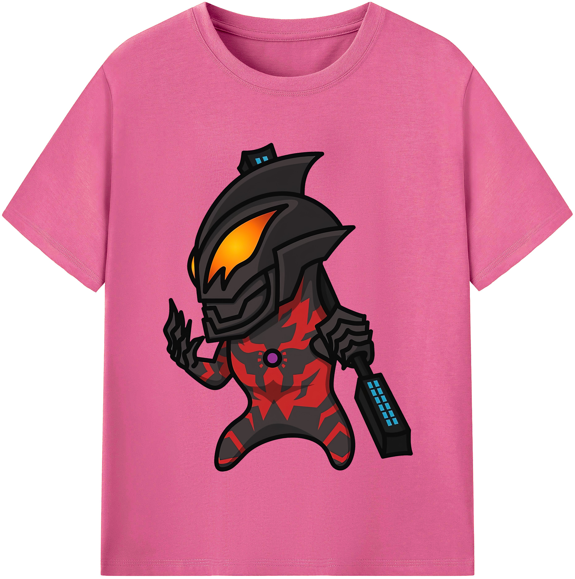 ウルトラマン Ultraman レディースカジュアルプリントTシャツ（綿100％）