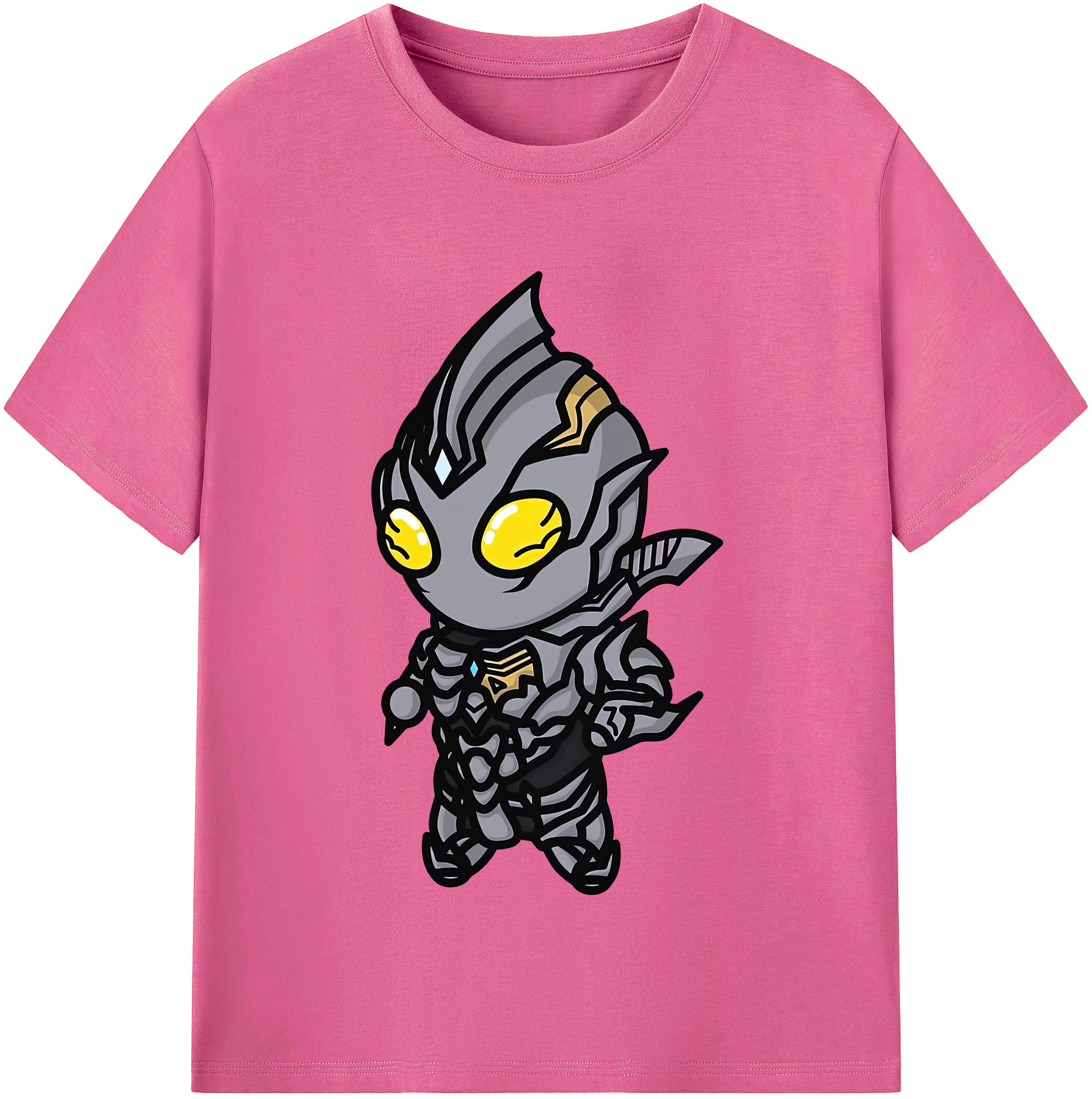 ウルトラマン Ultraman レディースカジュアルプリントTシャツ（綿100％）