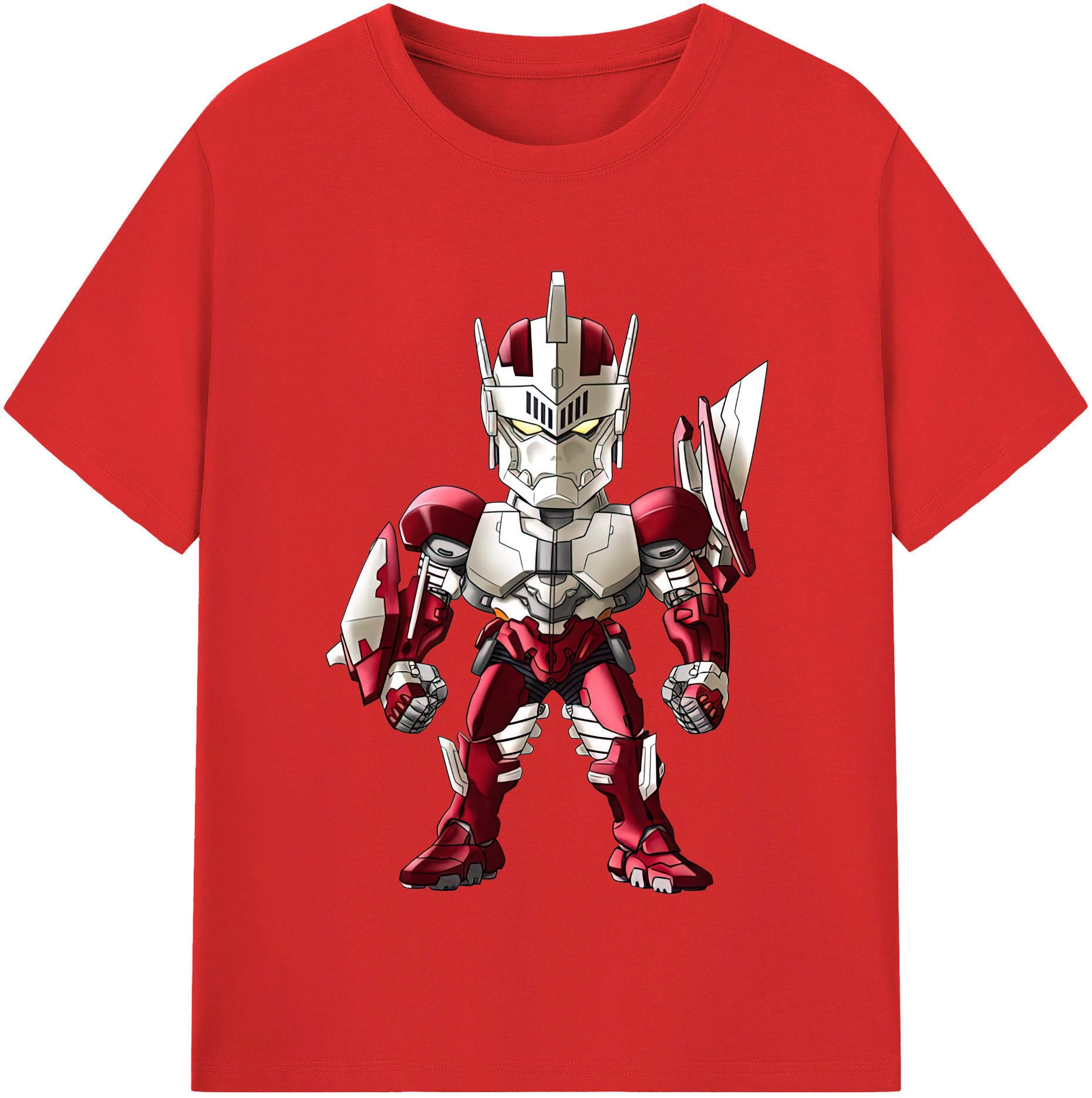 ウルトラマン Ultraman レディースカジュアルプリントTシャツ（綿100％）