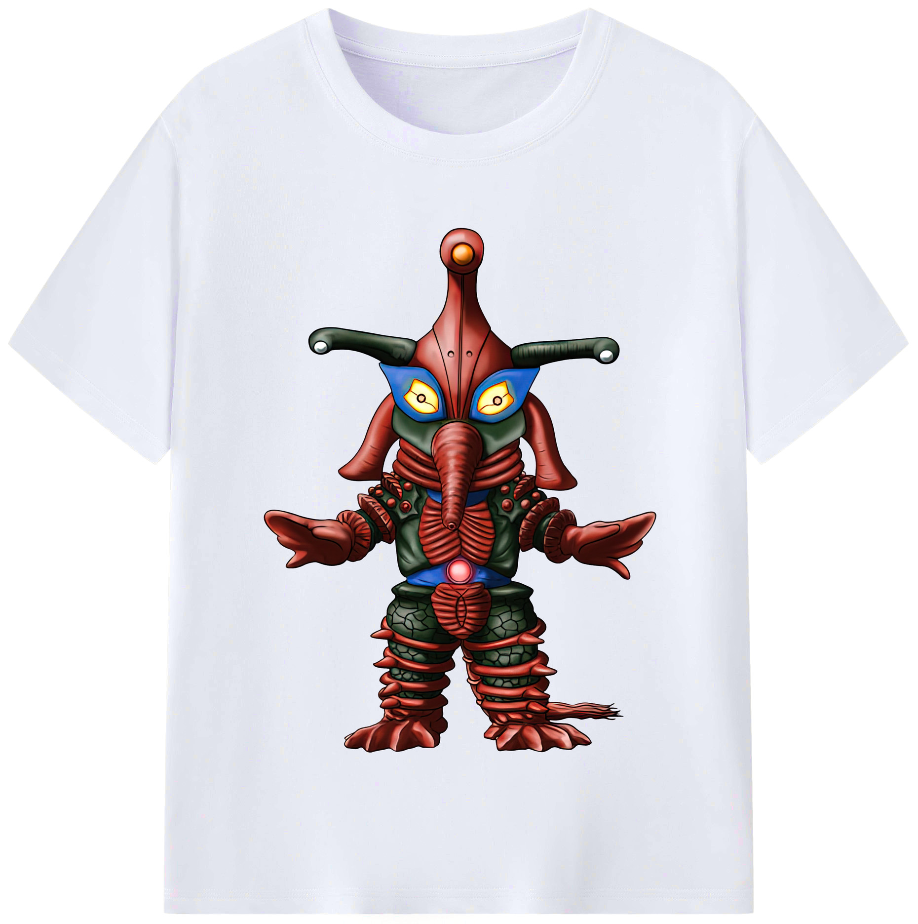 （画像用） ウルトラマン Ultraman レディースカジュアルプリントTシャツ（綿100％）