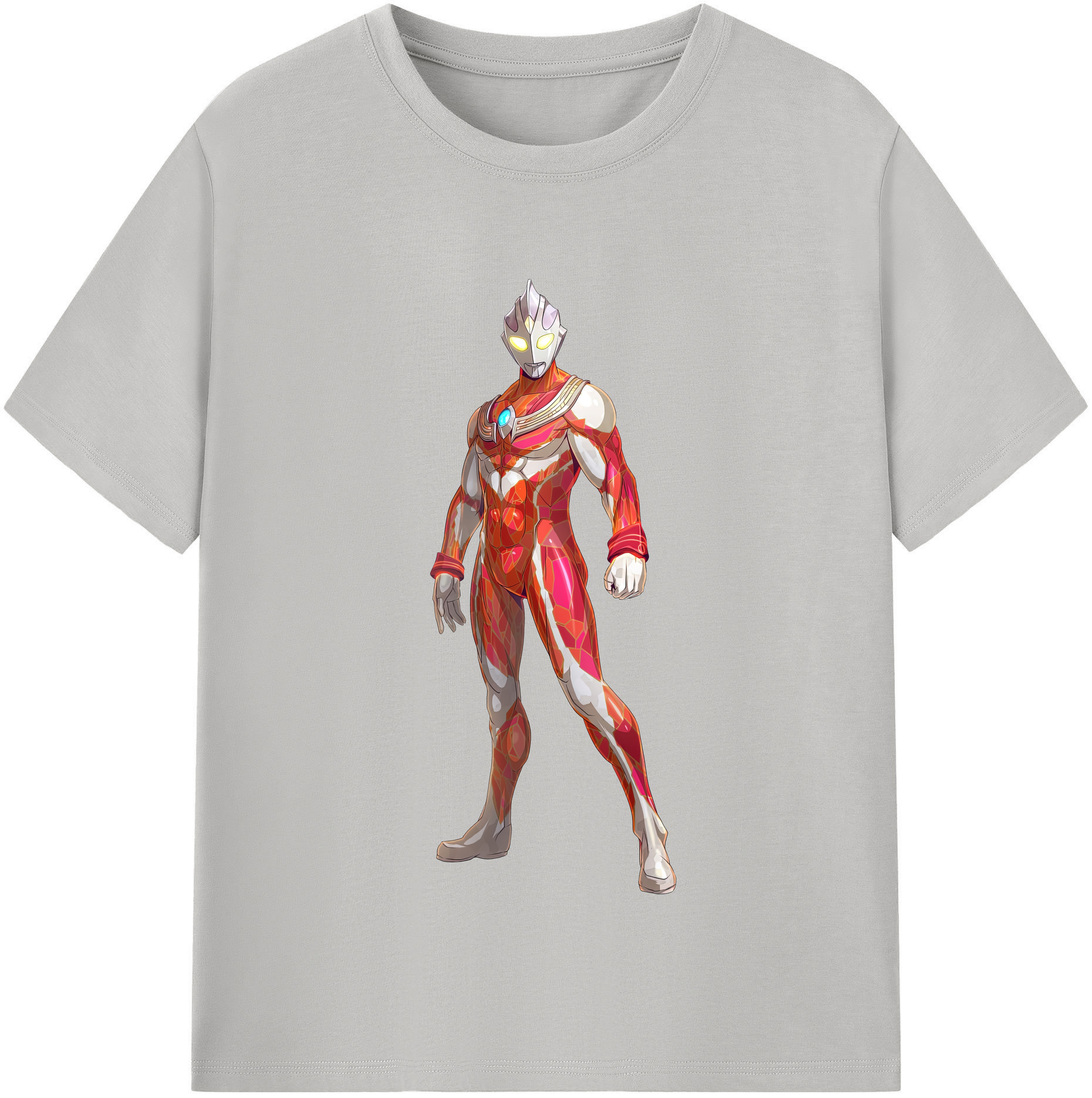 （画像用） ウルトラマン Ultraman 綿100％半袖Tシャツ（フロントプリント）