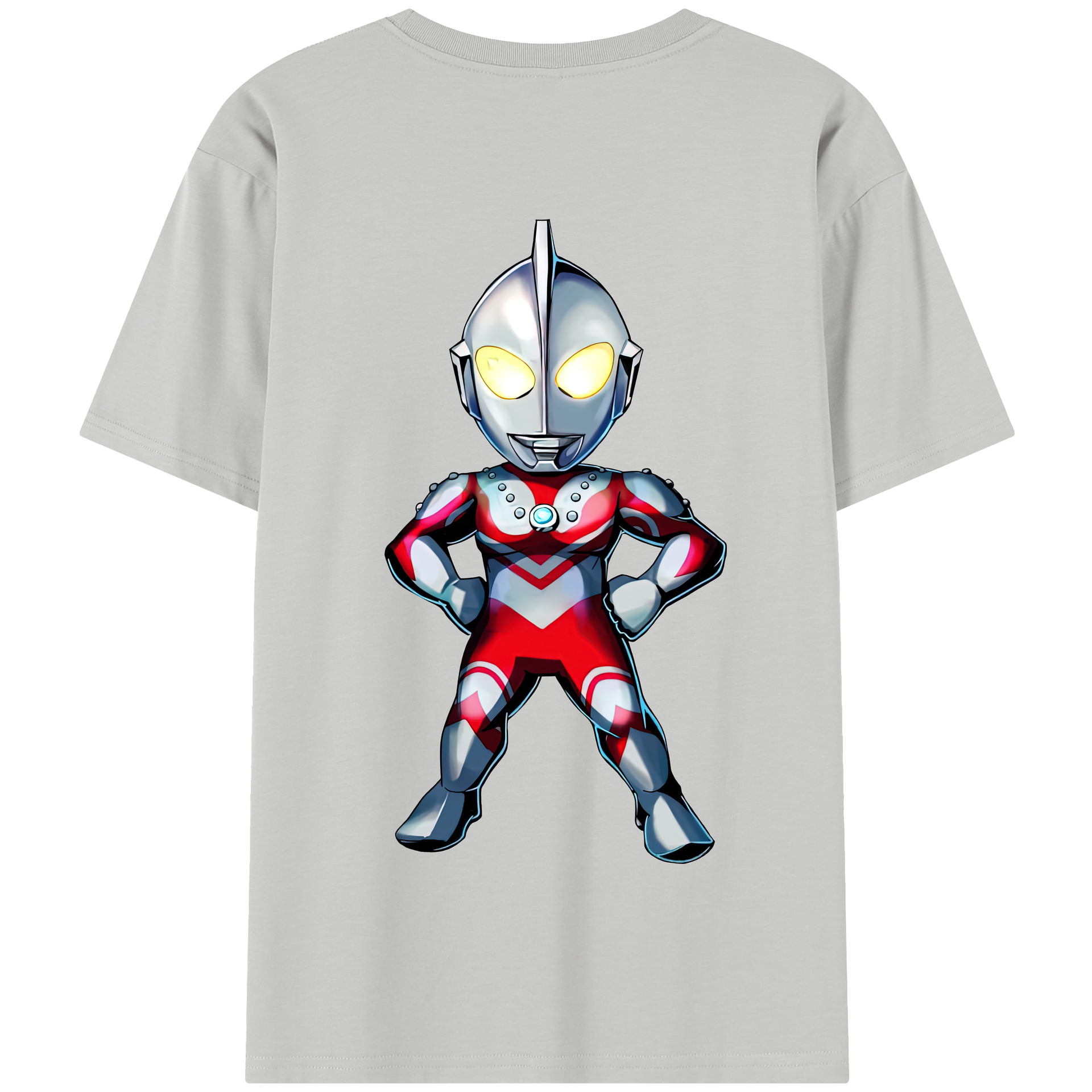 （画像用） ウルトラマン Ultraman 綿100％半袖Tシャツ（背面プリント）