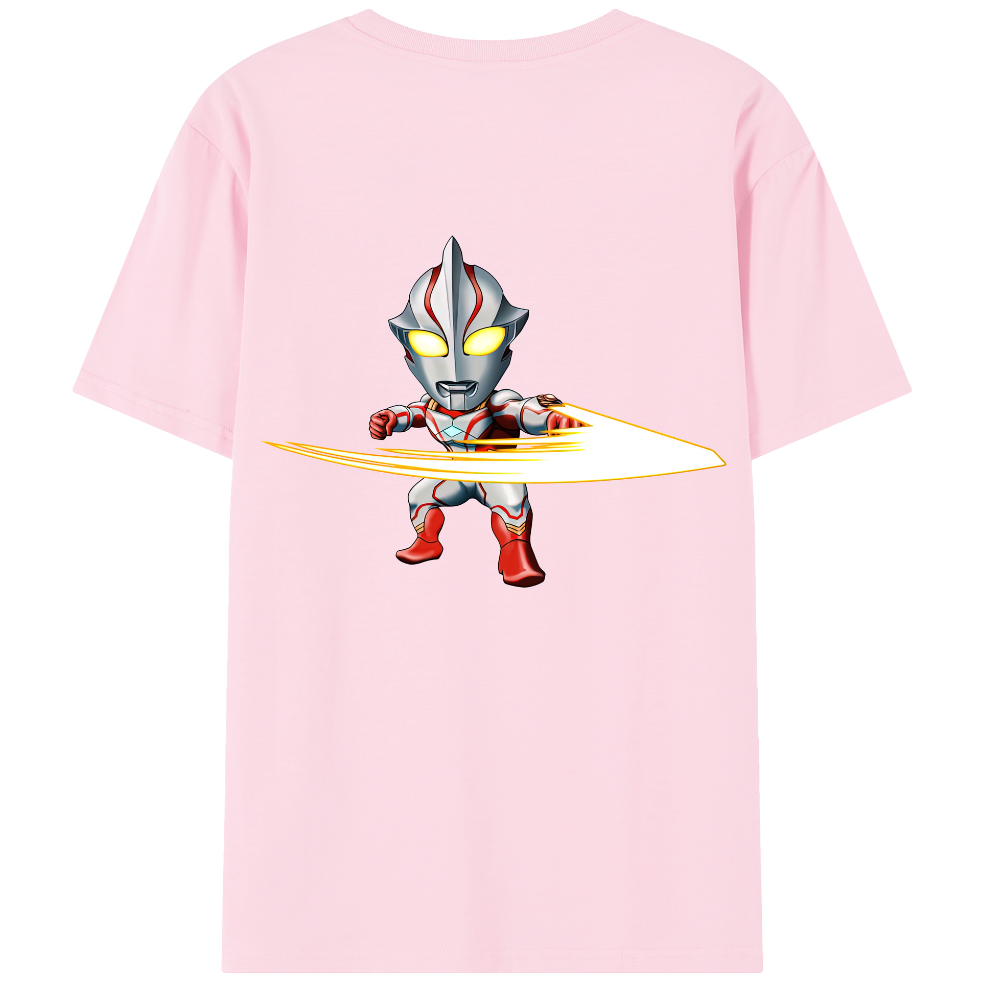 （画像用） ウルトラマン Ultraman 綿100％半袖Tシャツ（背面プリント）